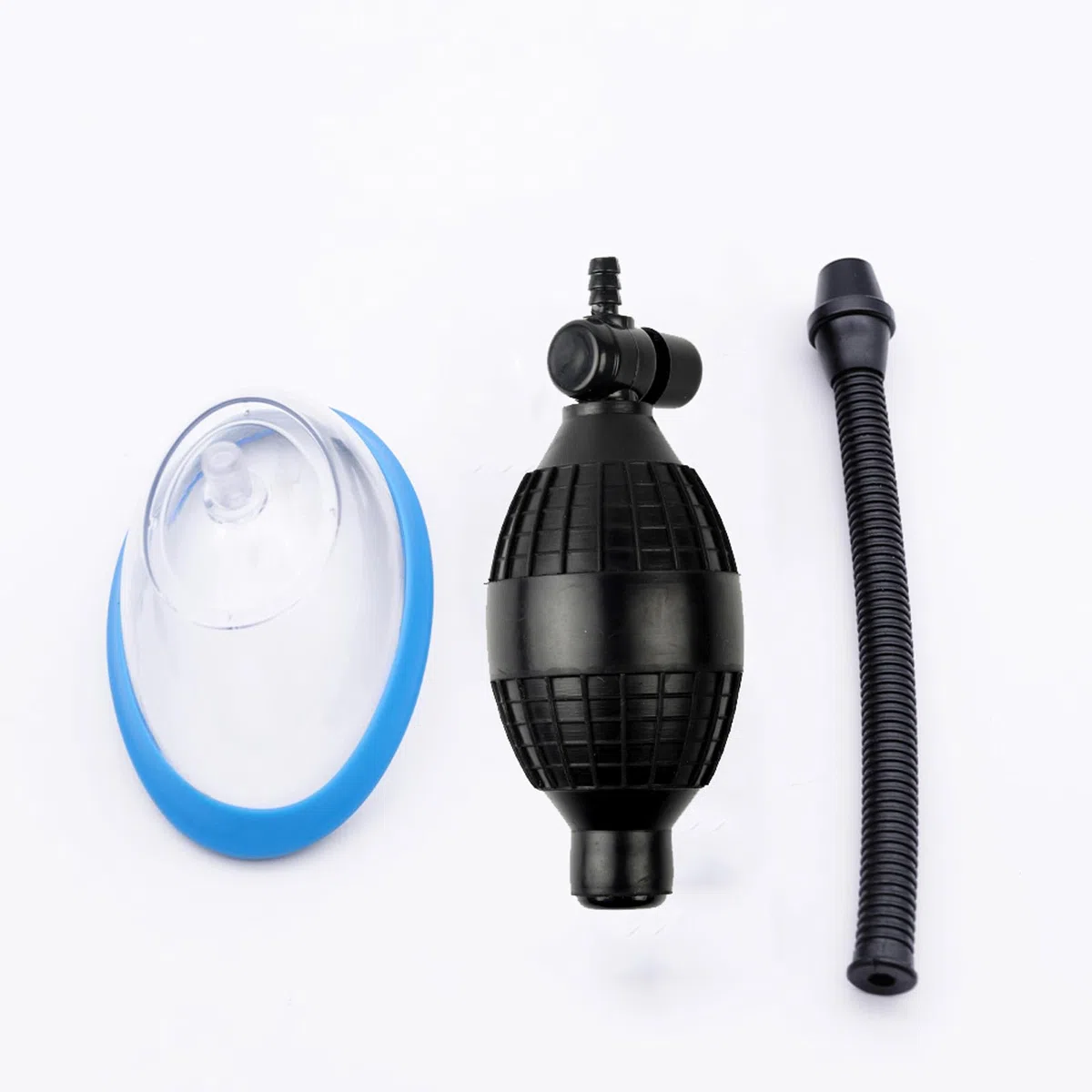 de pompe vaginale pour tétons, 2 pièces, succion de clitoris, ventouse vaginale, ventouse de clitoris, masseur de sein, pompe à chatte sous vide, jouet sexuel pour femmes et couples(Blau)
