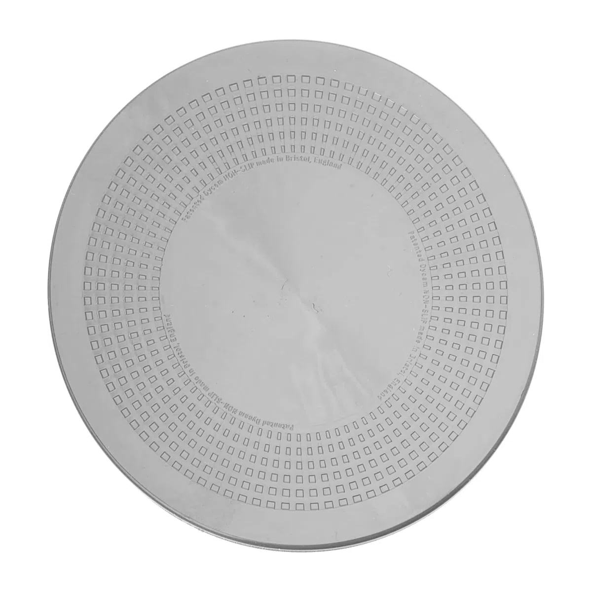 Dycem 190 mm Anti-glisse Argent é paisseur 3 mm