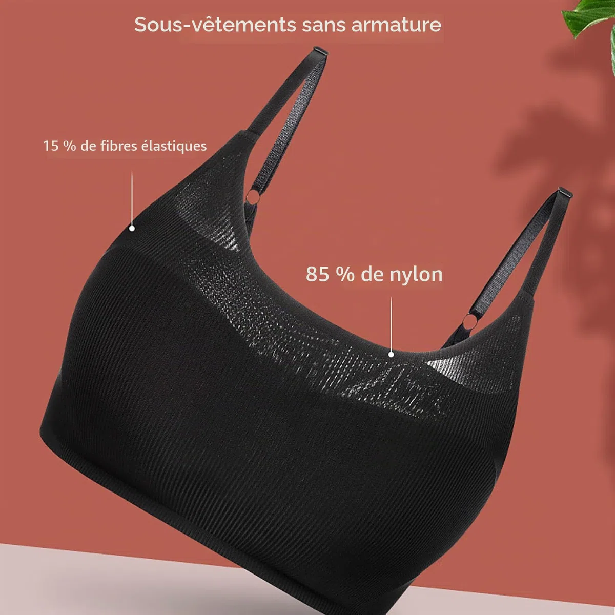 Masseur de Poitrine Électrique - Soutien-Gorge Intelligent Sans Fil Avec Massage Chauffant Multifonctionnel