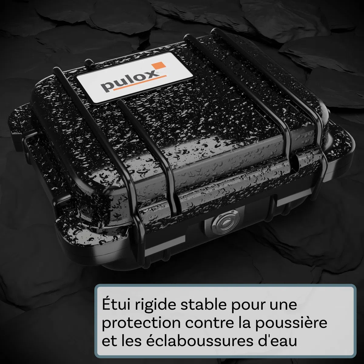 Pulox PO-200A Oxymètre de pouls avec alarme, son du pouls et set d'accessoires pour la mesure de SpO2, pouls et IP