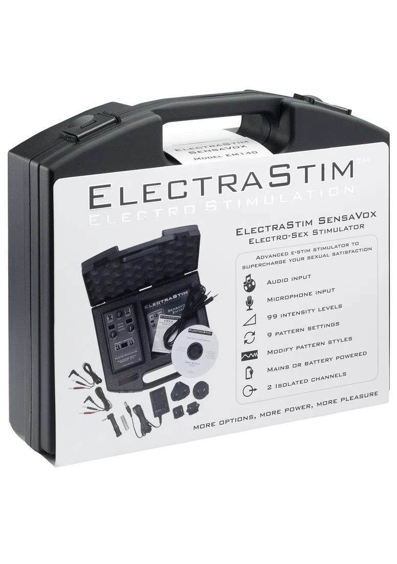 Electrastim SensaVox EM 140 Electrobox Electrosexe Article BDSM