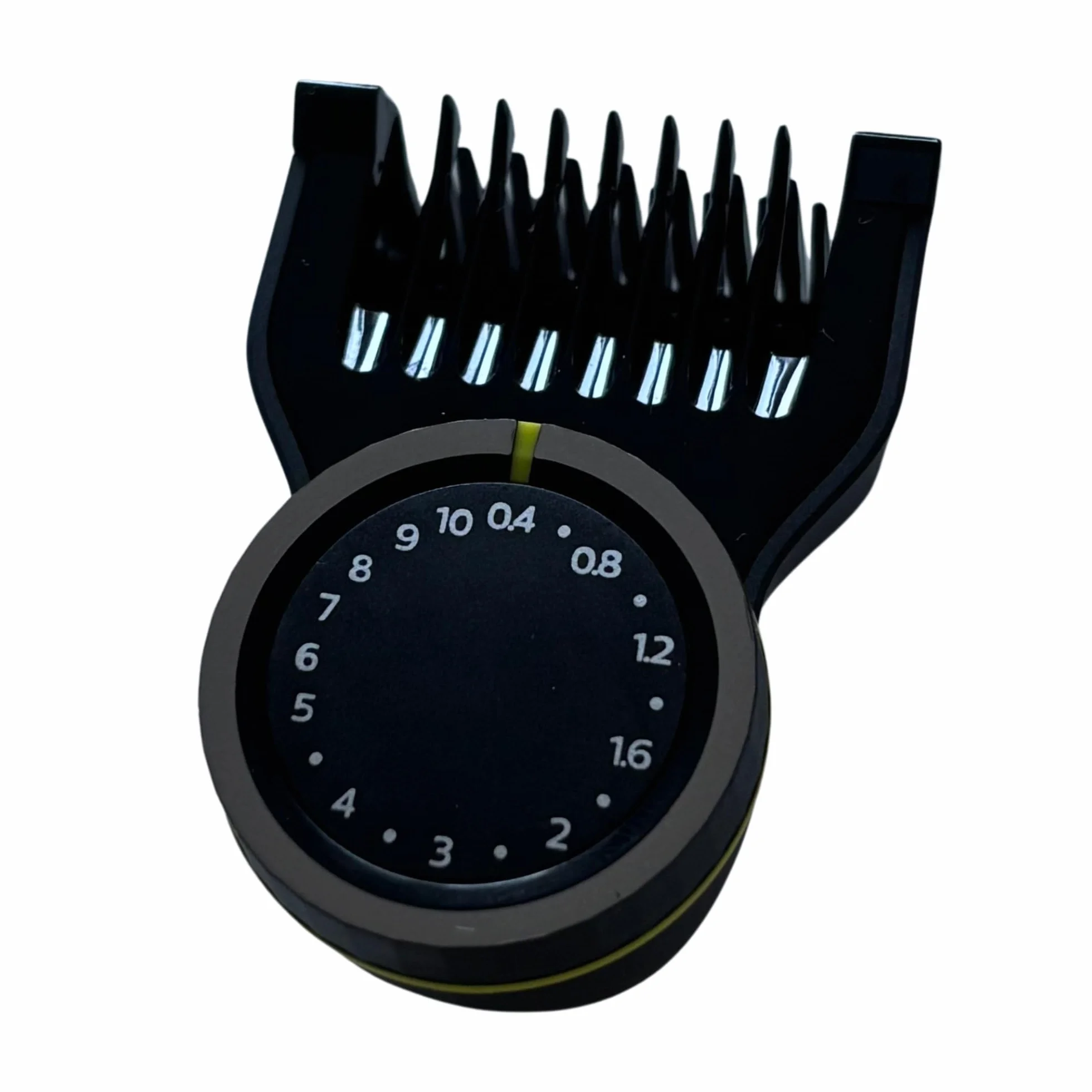 Capuchon de précision réglable, tondeuse avec 20 tonnes de réglages de longueur de 0,4 à 10 mm pour machines compatibles avec OneBlade QP6507 QP6531 QP6532 QP6541 QP6542 QP6551 QP6552 QP6651 QP6652