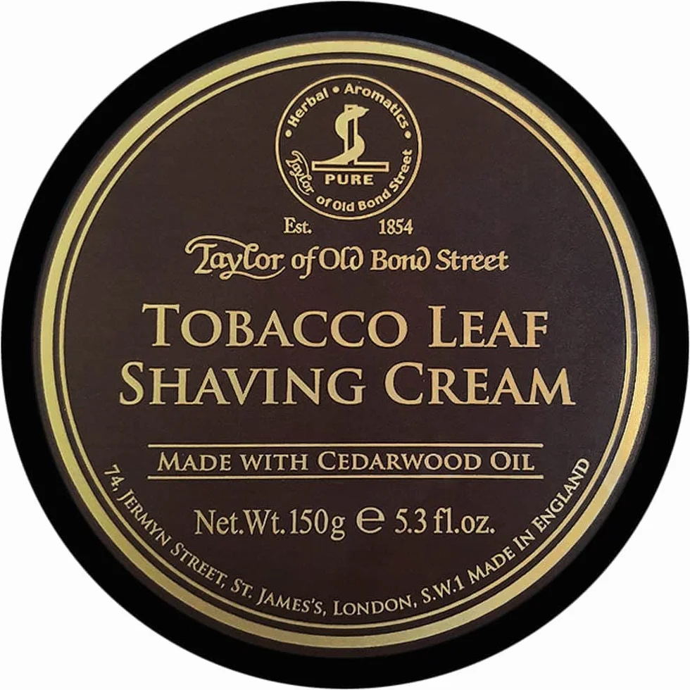 Taylor of Old Bond Street Crème à raser Tobacco Leaf 150 ml