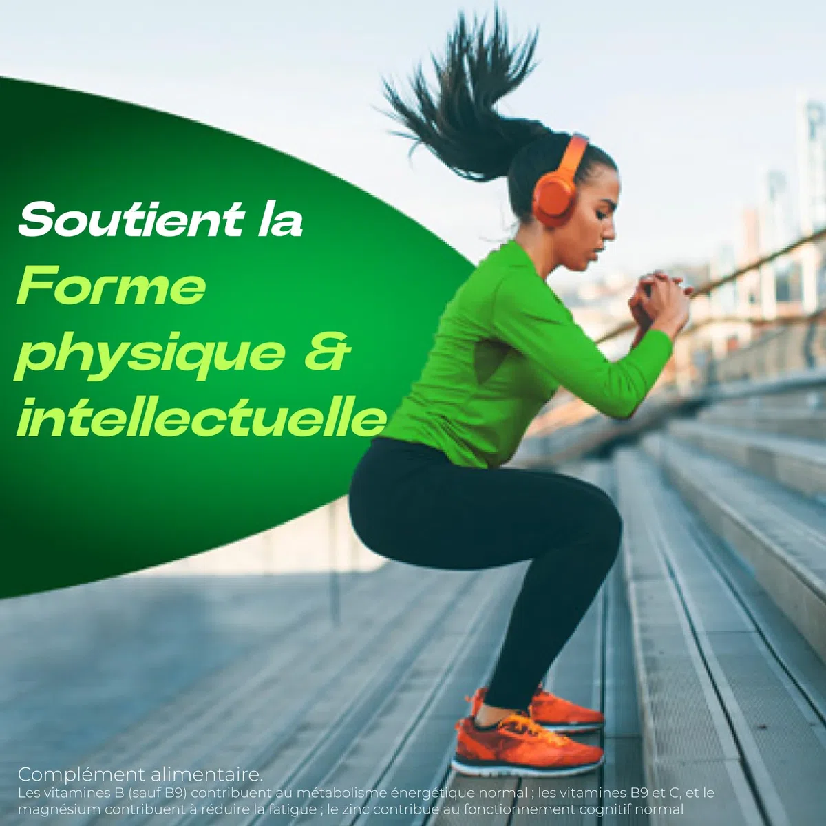 Berocca Energie Orange - Multivitamines et Minéraux - Vitamine C, B3, B5, B1, B12, Calcium, Magnésium et Zinc - Complément alimentaire - Aide à réduire la fatigue - 2x45 comprimés effervescents