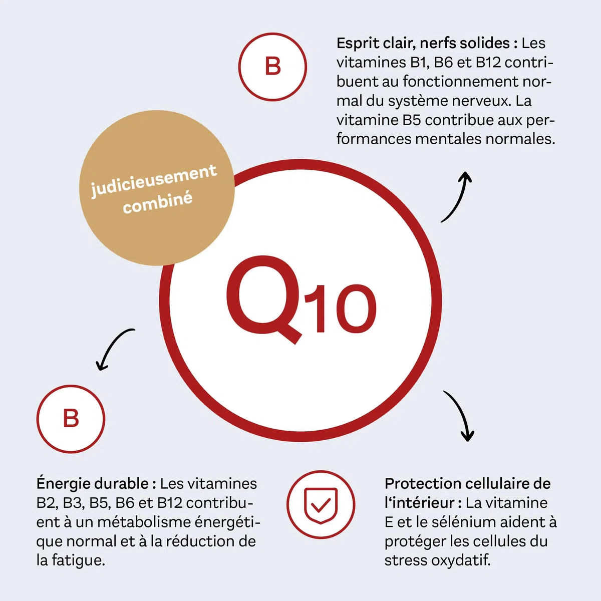 Doppelherz Coenzyme Q10 200 - soutient le métabolisme énergétique et contribue à la protection des cellules contre le stress oxydatif - 120 gélules