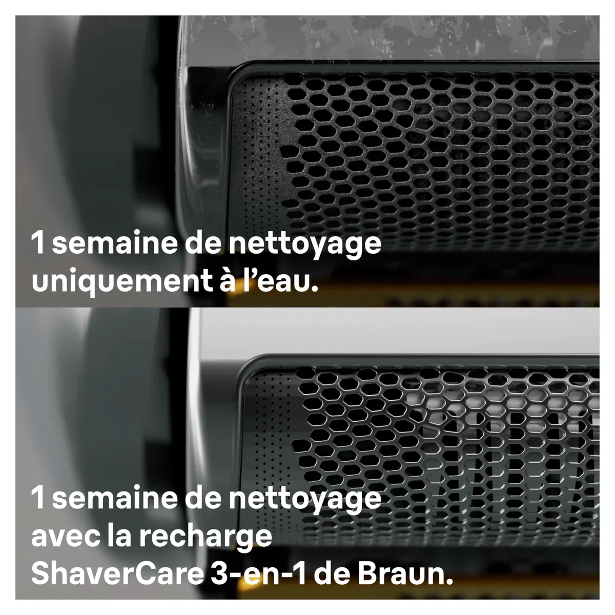 Braun 3in1 ShaverCare, Recharges 3-en-1, Originales, Pour Station SmartCare, Nettoie 10x Mieux Que L’eau, Formule Avec Un Parfum Frais De Citron, Pour Un Nettoyage Hygiénique Des Rasoirs, Pack De 6