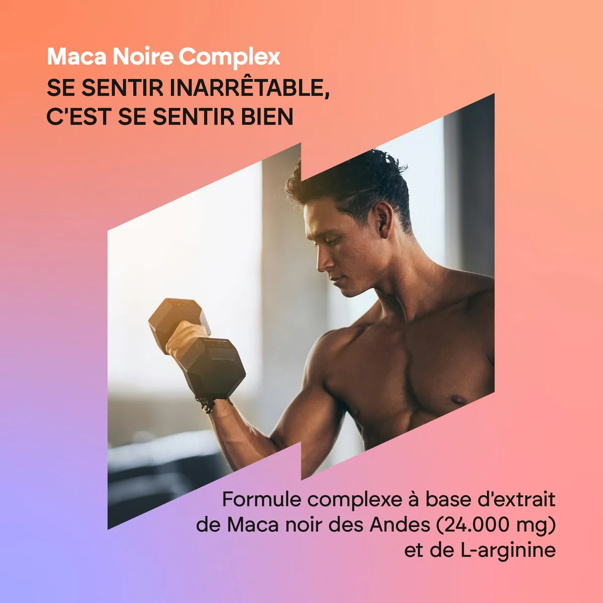 Maca Negra Andina 32 000 mg - Puissance 20:1 et Énergie avec L-Arginine Zinc B6 B12 - Macapéruvienne pour hommes et donnes - 120 gélules Black Maca Complex Nutralie
