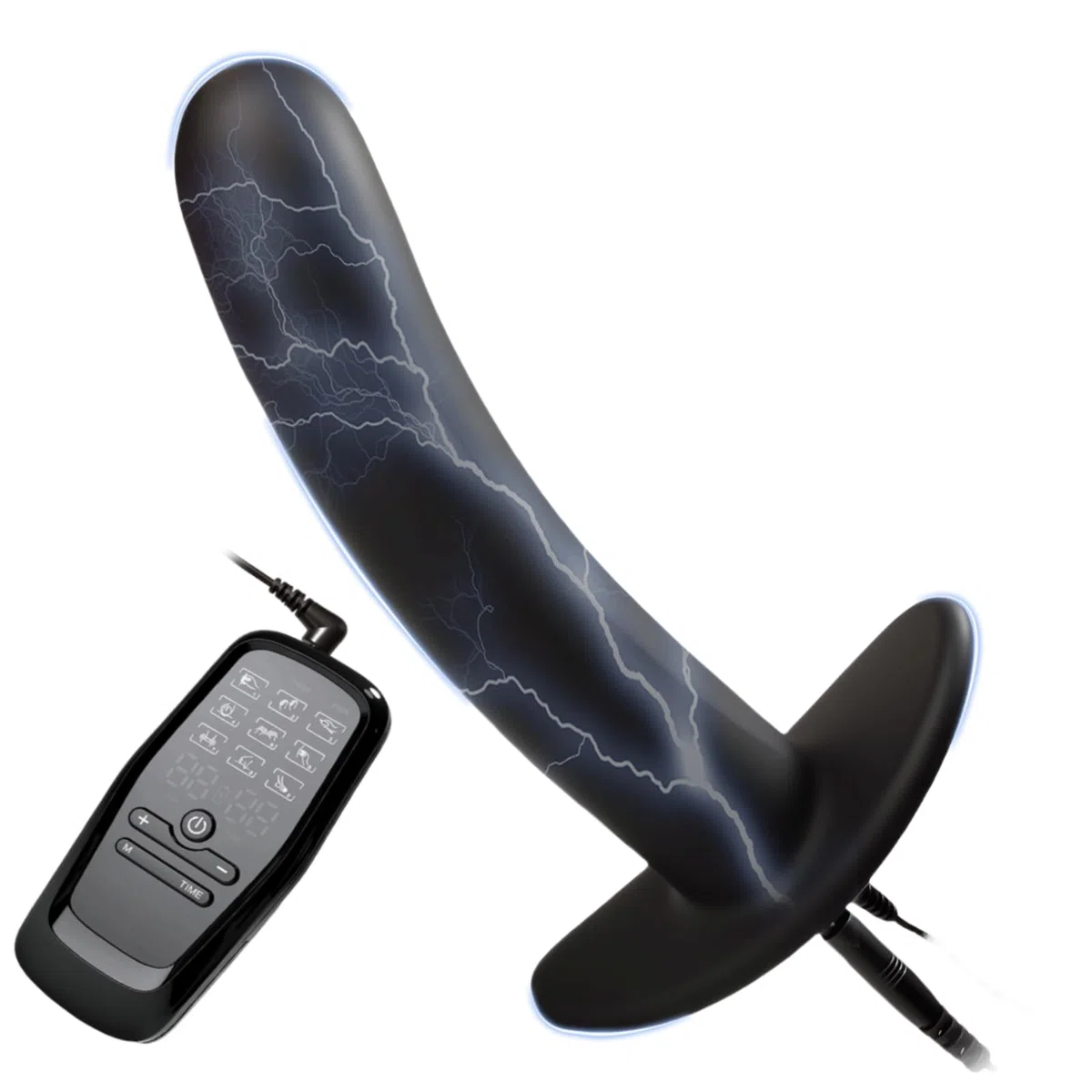 Électrostimulation Plugs Anals Silicone 9 Modes et 90 Niveaux d’intensité | Plug Anal électrique Dilatateur Stimulateur Prostate ElectroShock Plug Anale SM Jouets Sexuels pour Femme Sex Toýs Homme