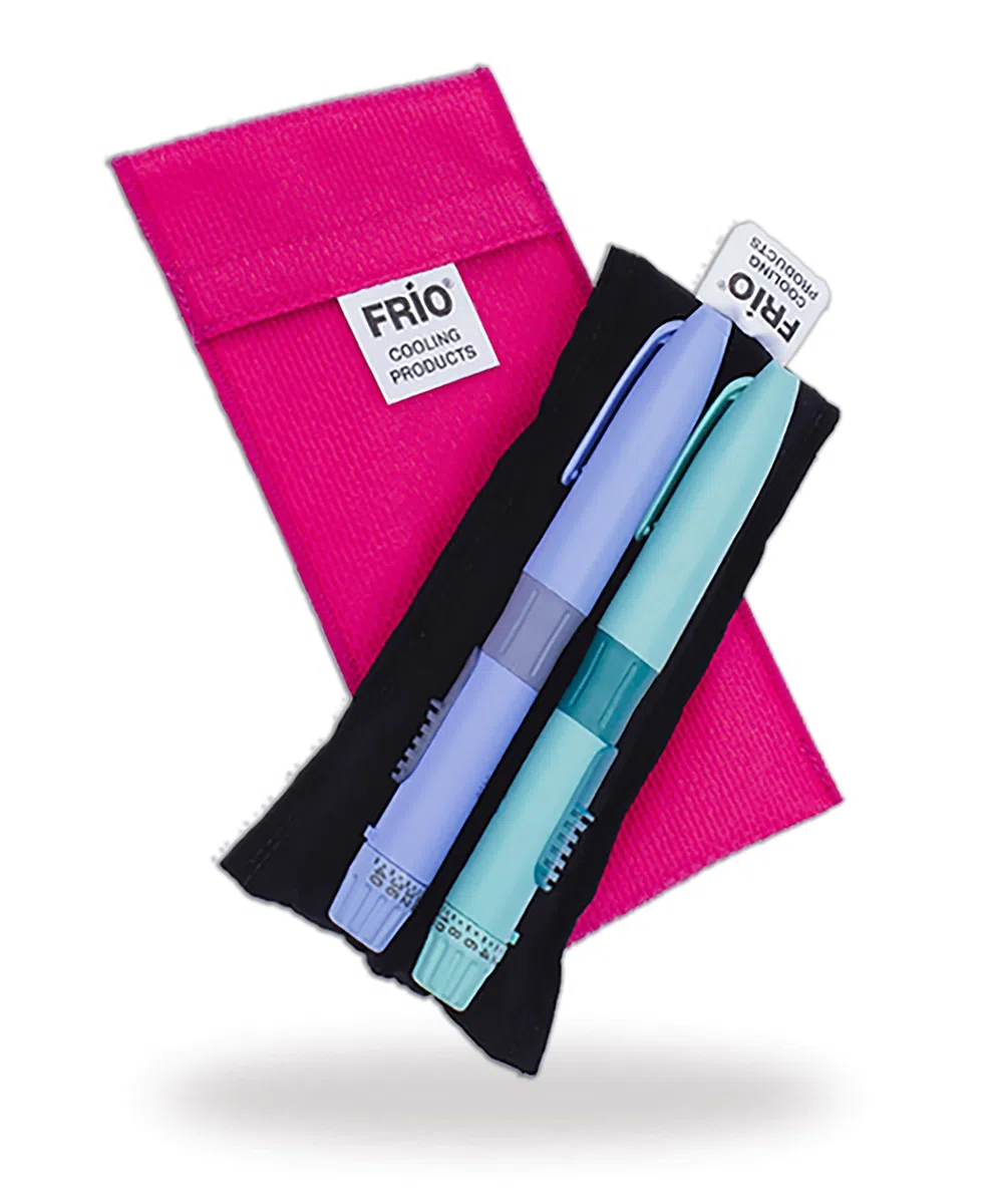 FRIO * * * ÉDITION LIMITÉE Pochette à Stylos Insuline Duo (Double) Rose