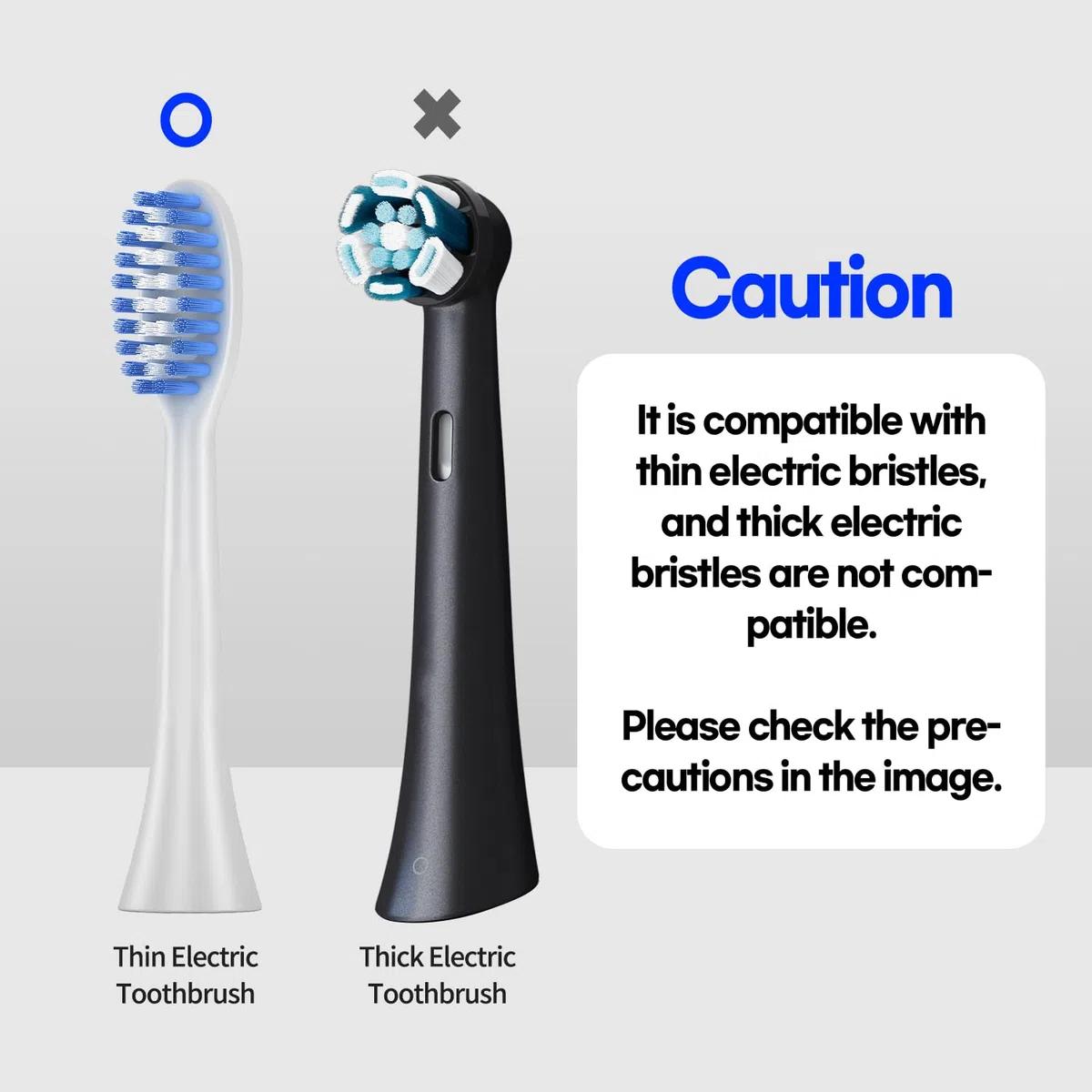 [Samsung UV-C] HubiCare Stérilisateur de Brosse à Dents UV LED Portable, étui de stérilisation Semi-Permanent à Double LED, Rechargeable par USB, Compatible avec Toutes Les têtes (Beige)