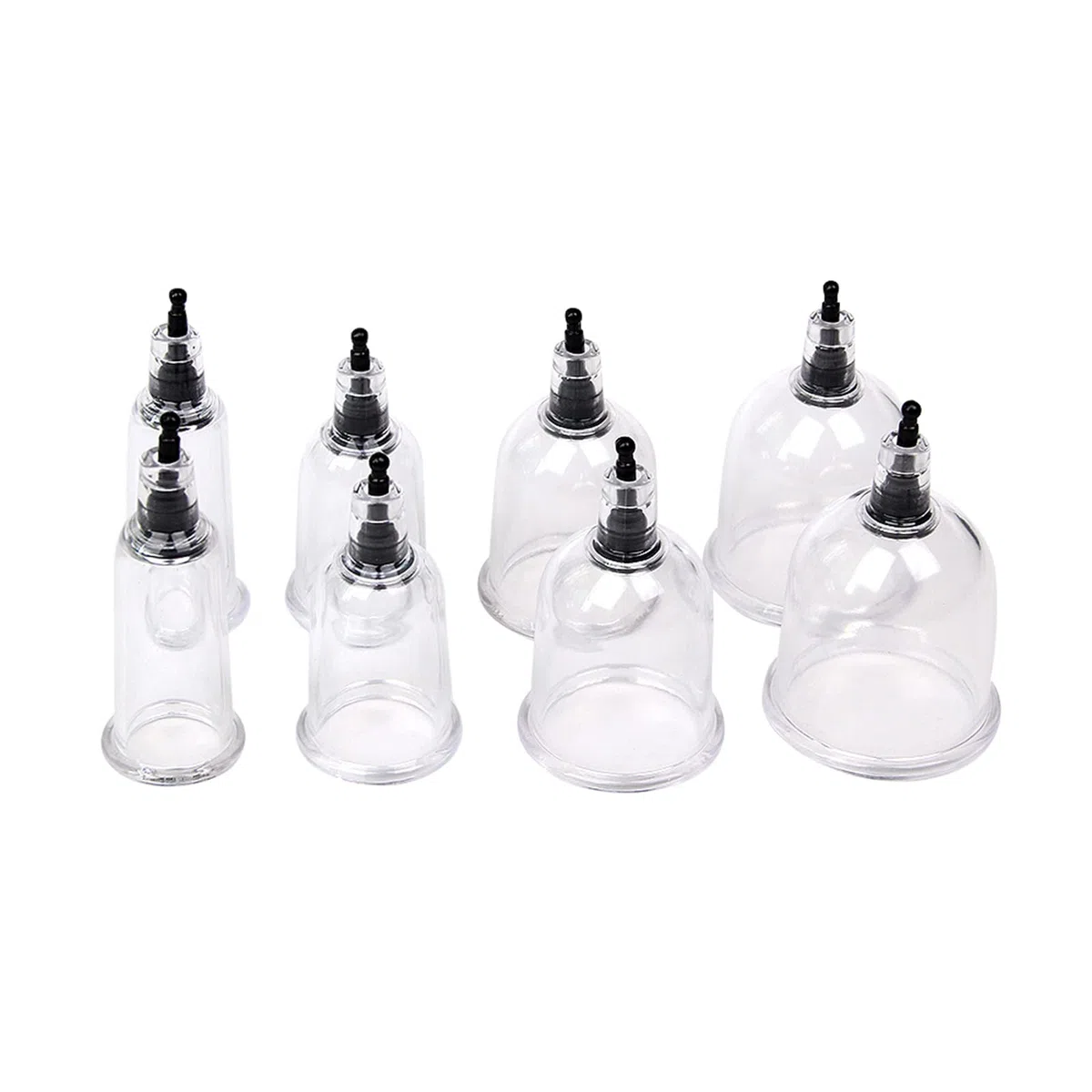 4 Paires de ventouses de tétons, Puissance d'aspiration, ventouses de tétons, Pompe à Chatte sous Vide, Ventouse de tétons SM, Jouet Sexuel for Femmes et Couples