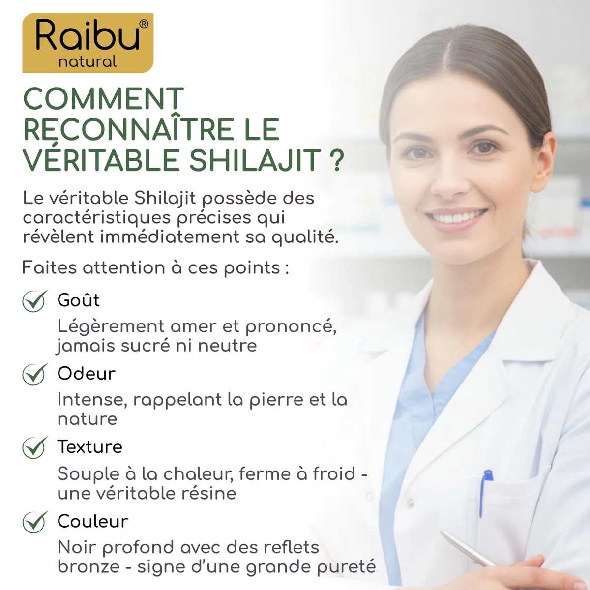 Shilajit Pure, Résine de Shilajit Himalaya - Natural, Riche en Acide Fulvique et Minéraux - Sans Additifs et Testé en Laboratoire - Authentique et Naturel 30g - Spatule Incluse