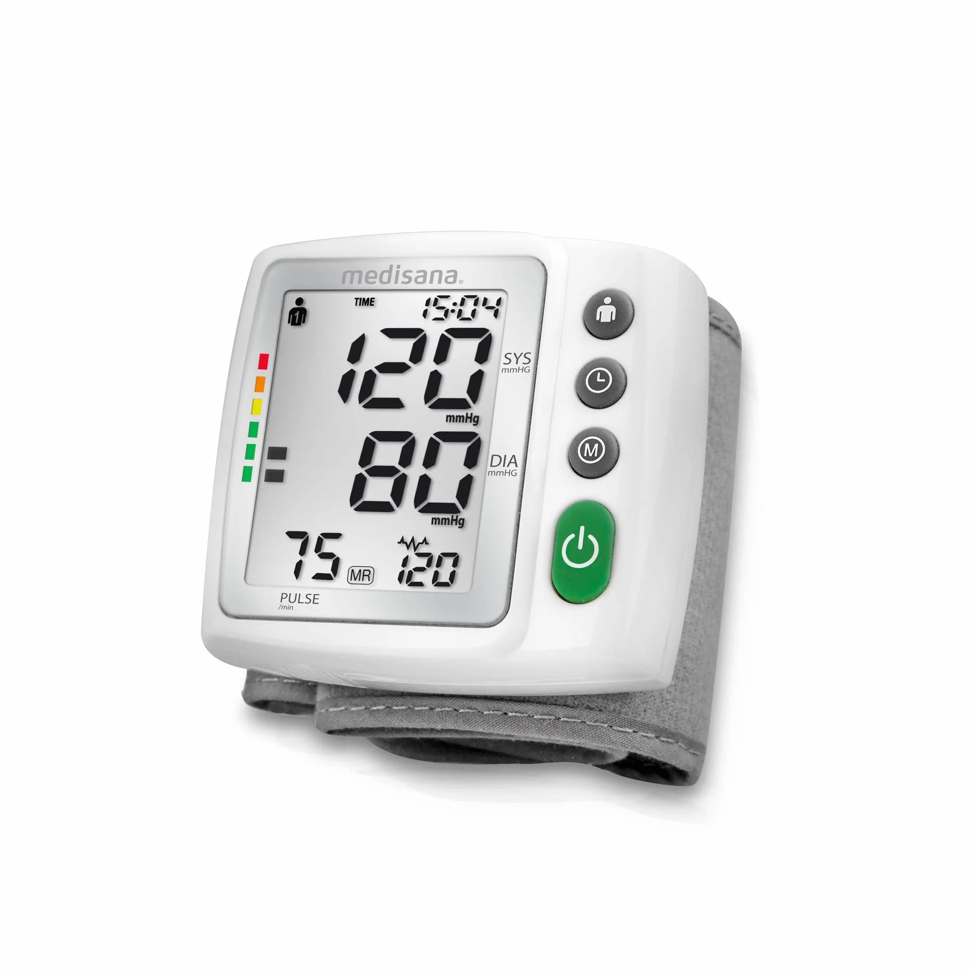 medisana BW 315 Appareil de mesure de la pression artérielle au poignet, Mesure précise de la pression artérielle et du pouls, Fonction de mémoire pour 2 utilisateurs, Détection des arythmies