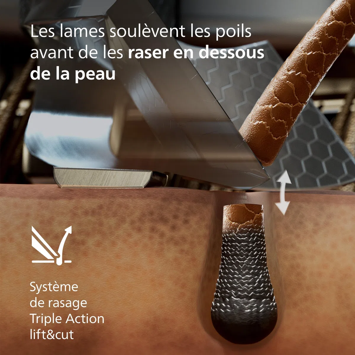 Philips Rasoir i9000 Prestige Ultra, rasoir électrique 100% étanche, technologie Skin IQ Pro, système Triple Lift & Cut, lames de précision NanoTech rotatives 360, 5 modes de rasage, XP9404/38