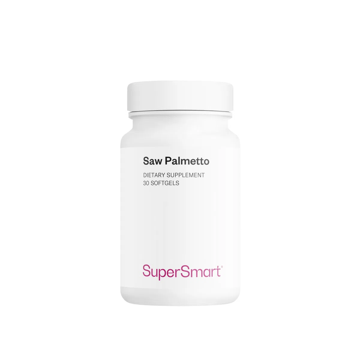 Saw Palmetto - Aide à Maintenir une Santé Optimale de la Prostate - Soutient le Débit Urinaire - Extrait Lipidostérolique de Palmier Scie Standardisé à 85% d'Acides Gras Libres - SuperSmart