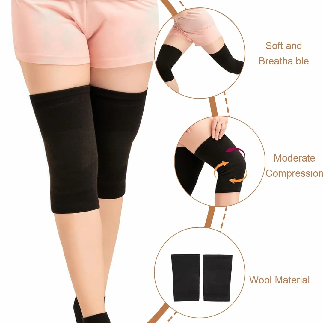 Manchon de compression pour cuisse, 2 Pièces manchon de soutien de compression de cuisse, Soutien aux Cuisses, manchon de compression ischio-jambiers pour homme et femme