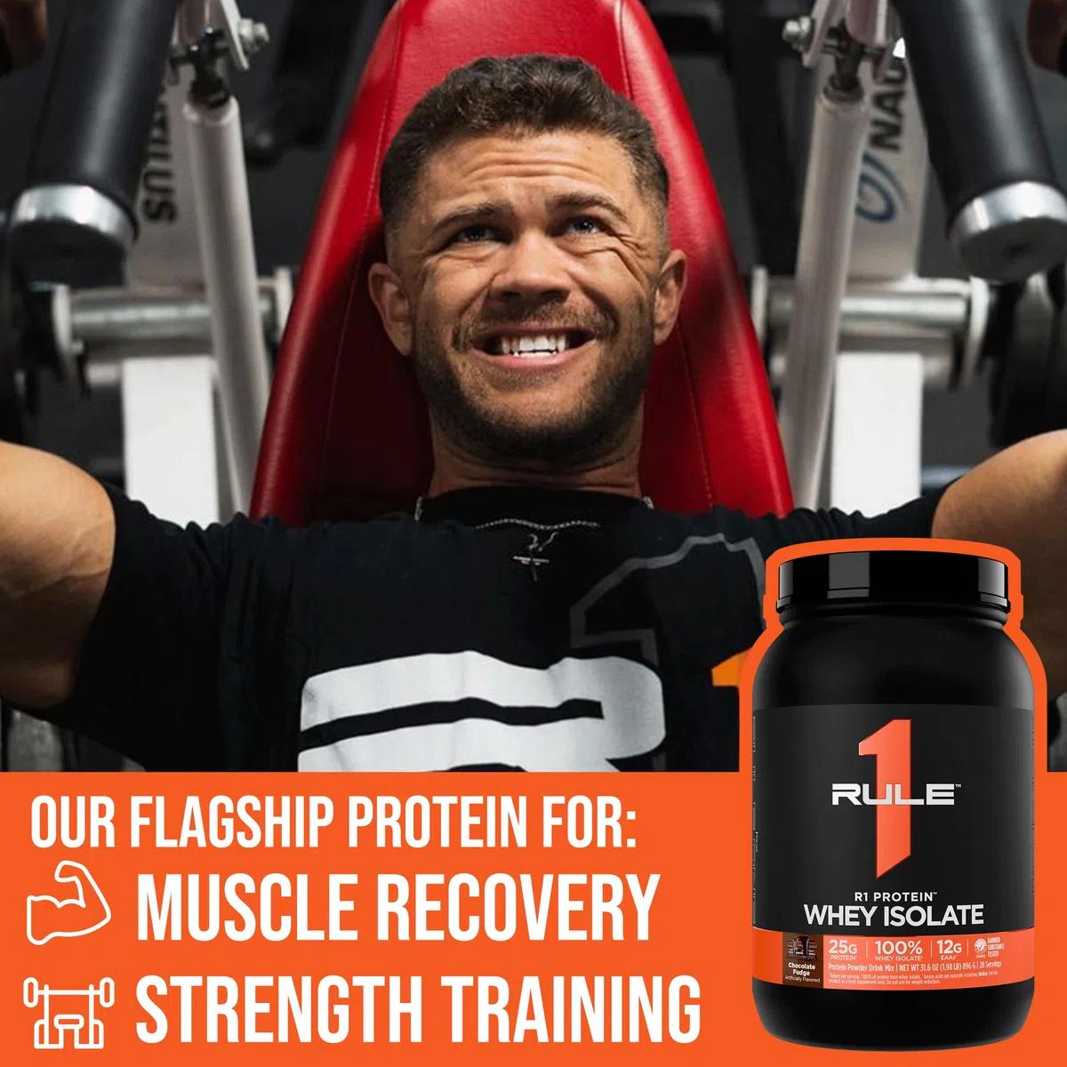Rule One R1 Protein, Strawberries & Creme - 2280g