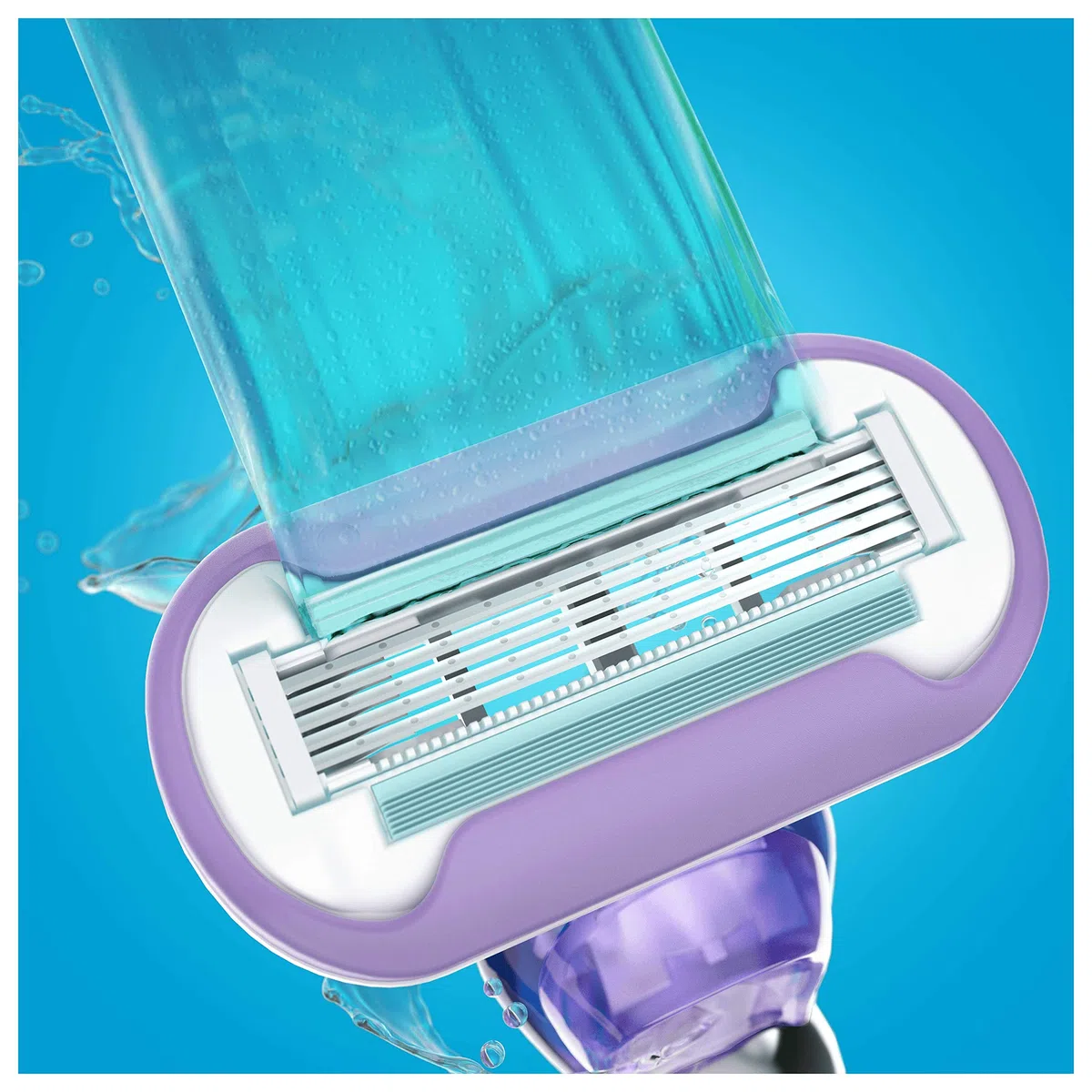 Gillette Venus Extra Smooth Swirl Rasoir Femme, 3 recharges