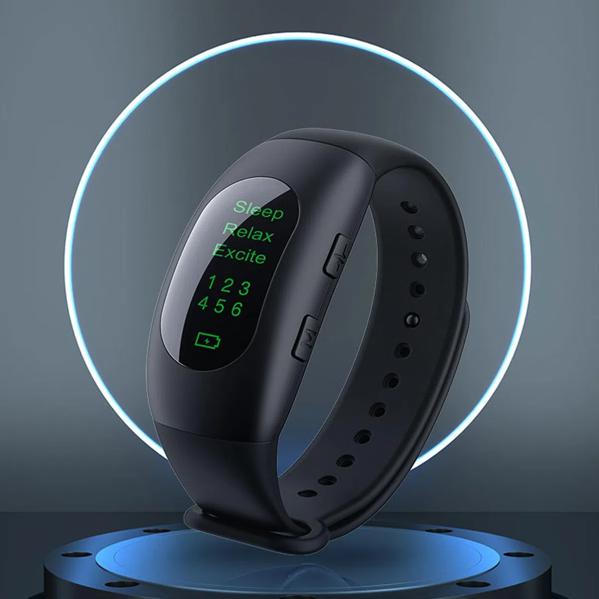 Machine D'aide Au Sommeil Pour Adultes, Aide au sommeil bracelet montre dispositif soulagement de l'anxiété 3 Modes 6 force microcourant aide au sommeil Machine Pour Adultes Soulager le Stress