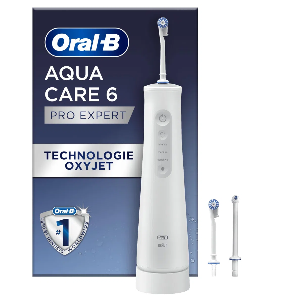 Oral-B Aquacare Pro-Expert Fil Dentaire À L’Eau Avec Technologie Oxyjet