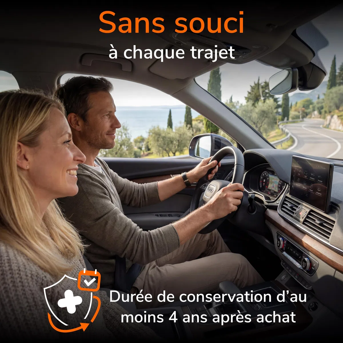 Upgrade4cars Trousse de Secours Auto 2026 DIN 13164 Kit Valable dans Toute l'Europe | Sac de Pansements également pour la Maison & en Déplacement