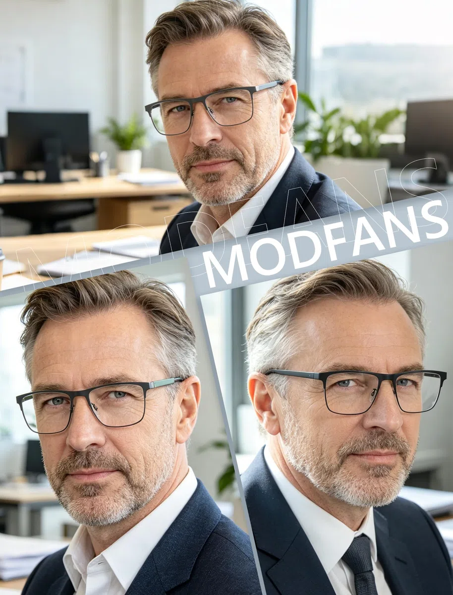 MODFANS 3 Paire de Lunettes de Lecture Anti Lumiere Bleue - Monture Rectangle en Metal