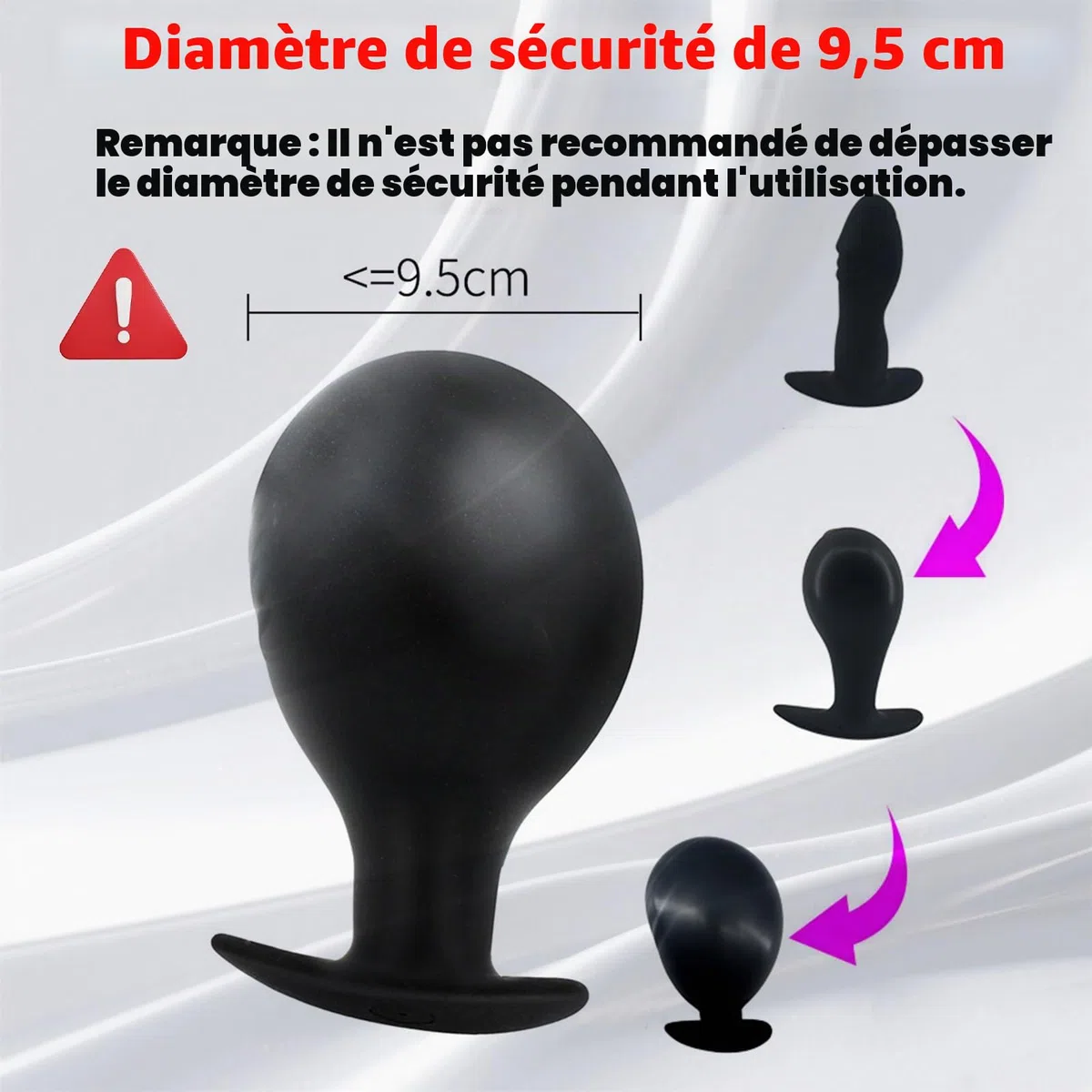 Godemichet Gag Écarteur de bouche pour sexe fétiche Bâillon Sex SM Femme Bdsm Godemichet Bâillon Bouche Grand pour Bondage Bâillon de Pénis Self Bondage Bâillon Bouche Gonflable Bdsms Jouet Extreme