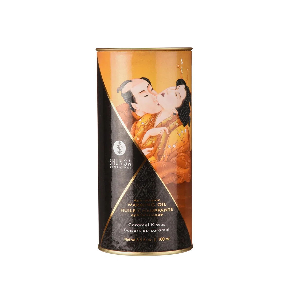 SHUNGA Huile Chauffante Baisers au Caramel 100 ml