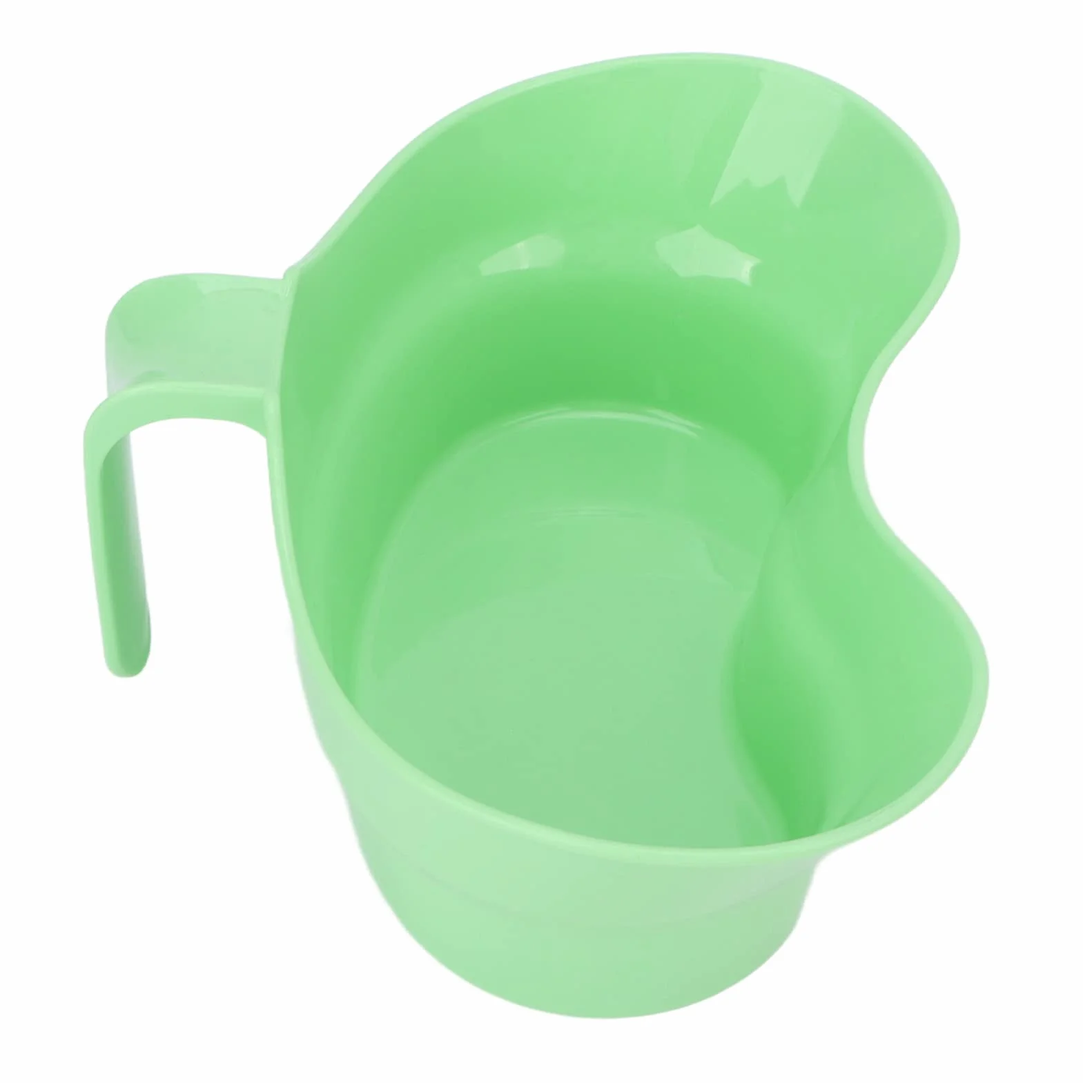 Yosoo Health Gear Bassin Vomi Forme Rein Plastique, Plateau Gobelet Patient Alité, Ergonomique Poignée Hôpital
