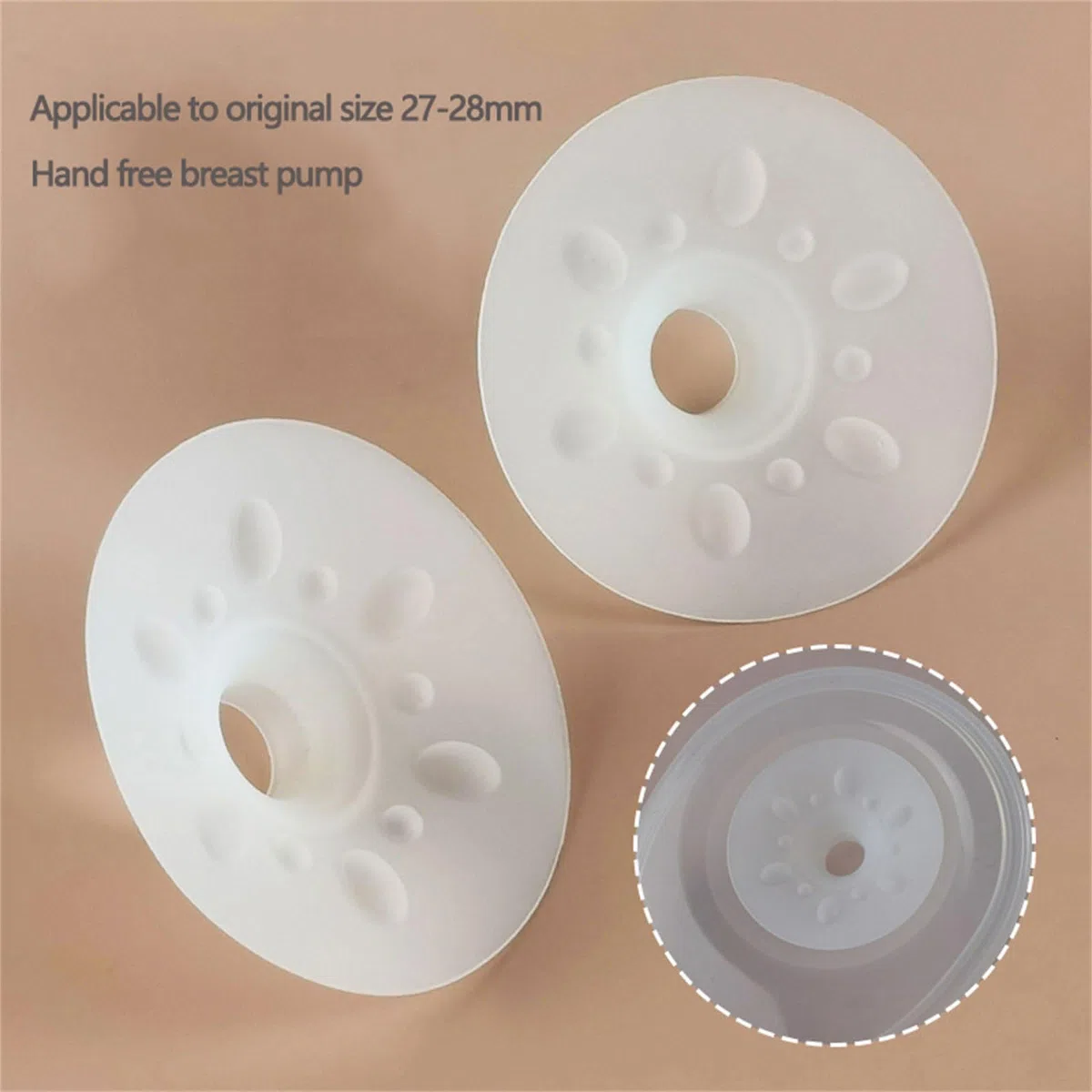 Insert De Bride Tire-lait 13-24mm Connecteur Remplacement En Silicone Convertisseur Efficace Adaptateur Fixation Rapide Insertion Bride