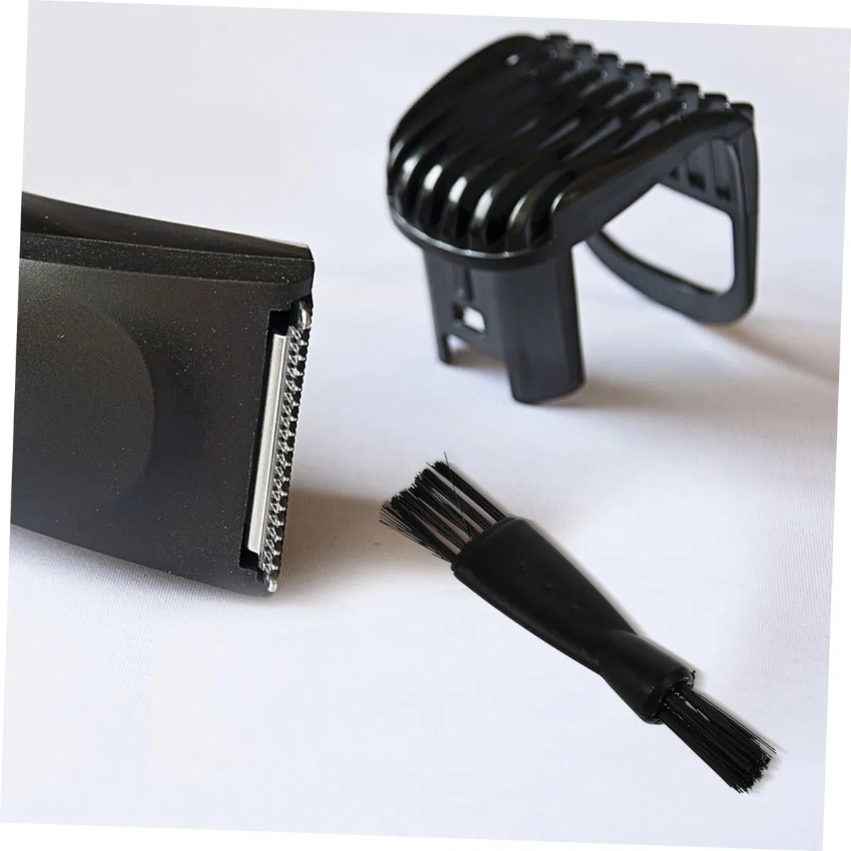 UKCOCO Lot De 20 Brosses De Nettoyage Double Embout Pour Tondeuse Et Rasoir Électrique, Plastique Compact, Nettoyant Précis Pour Hommes, Coiffure Et Entretien Rasage Professionnel