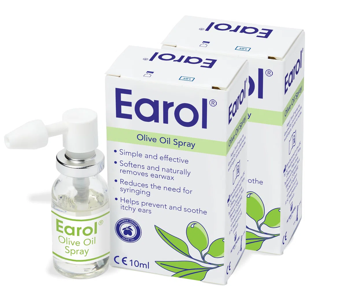 Earol Spray d'huile d'olive 10ml