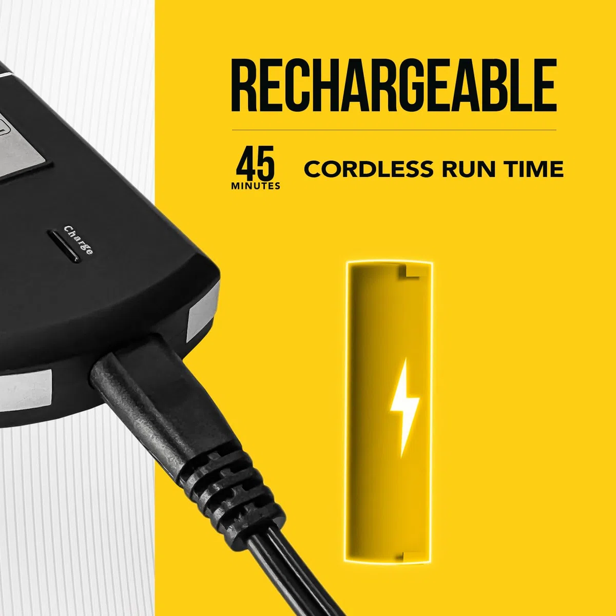 WAHL Travel Shaver Kit, rechargeable, grille de rasoir flexible, inclu une brosse à dents, une lime à ongles, coupe-ongles, une pince à épiler, un peigne, parfait pour le voyage, petit, étui de voyage