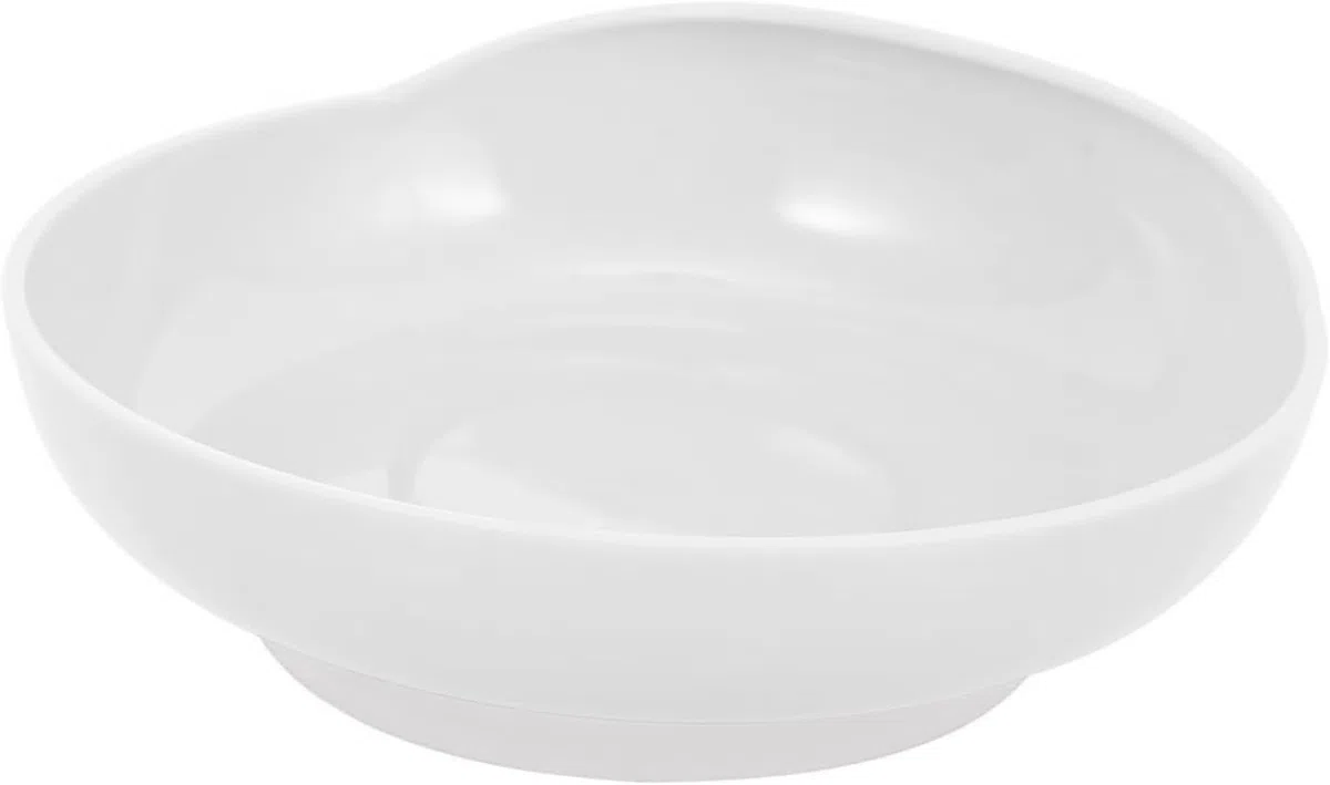 Assiette à cuillère avec base à ventouse pour personnes handicapées, bols pour personnes âgées, bol adaptatif, assiette à cuillère anti-déversement pour personnes âgées, handicapées parkinsoniennes