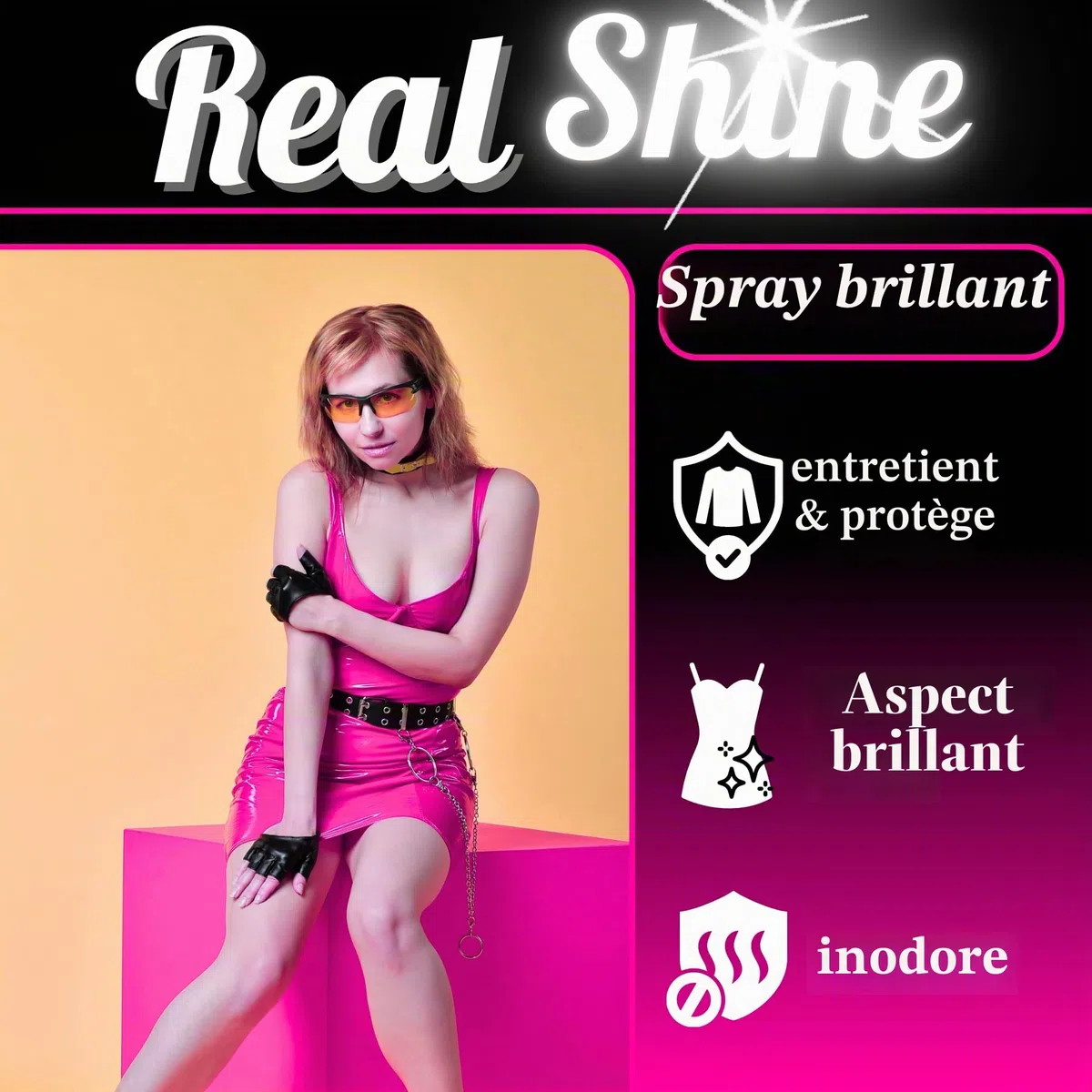 Optimal Products die bessere Lösung Spray brillant pour latex brillant 400 ml