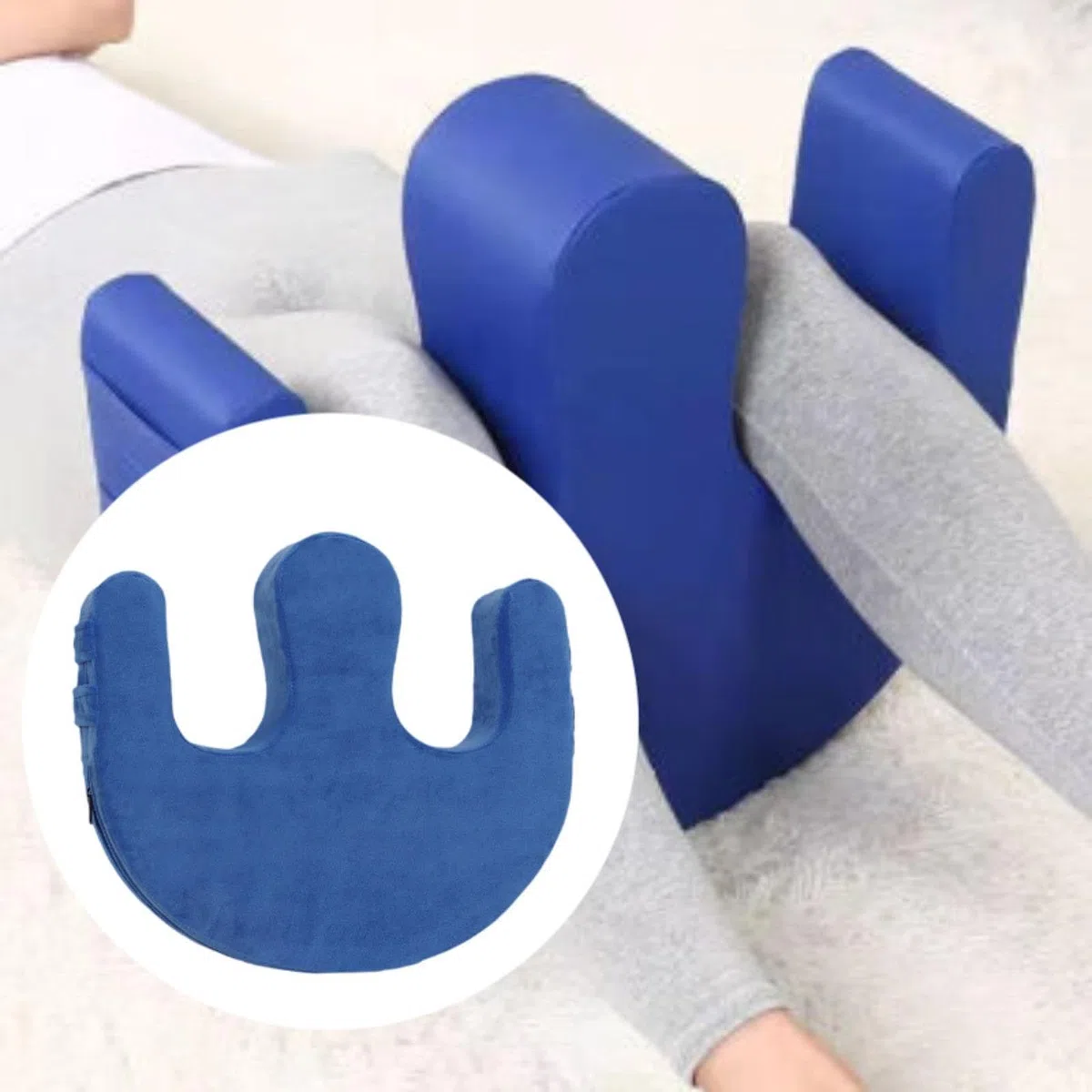 perfk Lit Turn Over Aid Turning Dispositif, Anti-lit, Rouleau de Coussin Doux sur Pad pour Les Produits d'allaitement au lit paralysé, Coton