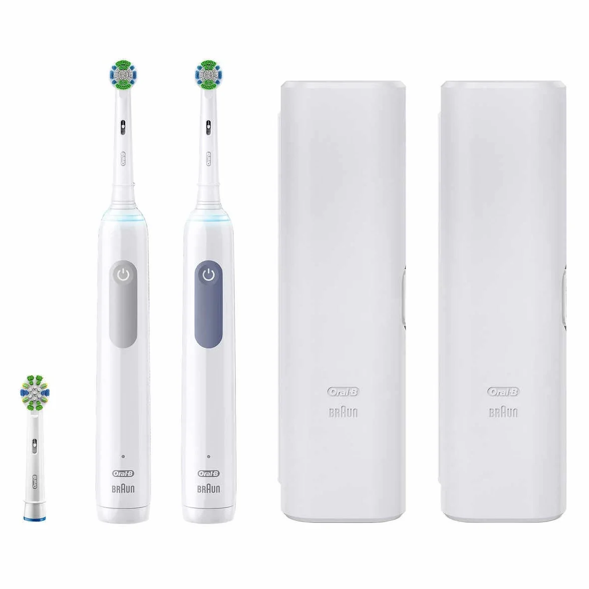 Oral-B Smart Clean 360 Lot de 2 brosses à dents électriques rechargeables
