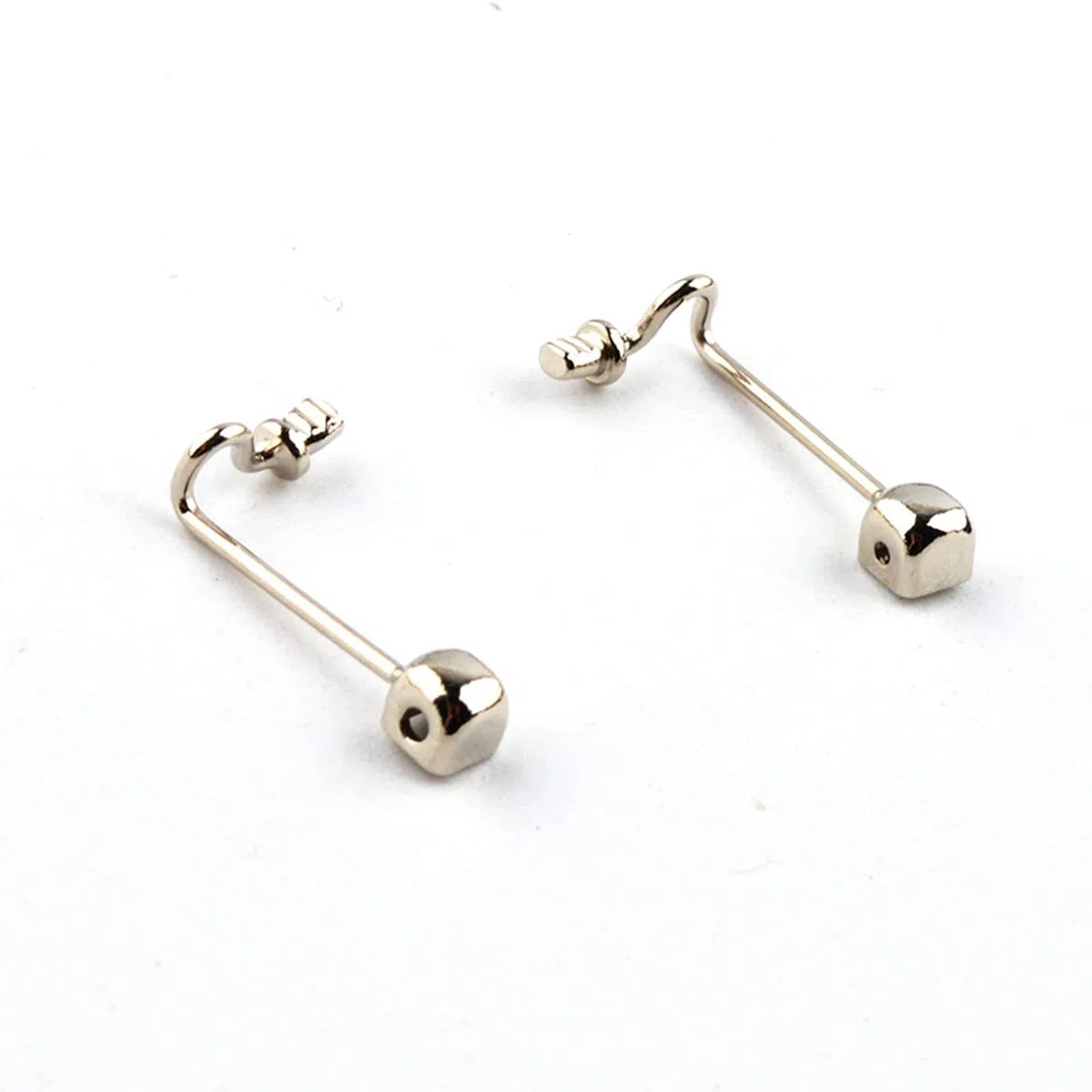 20 paires (40 pièces) bras de nez de lunettes soudés, support de nez en acier inoxydable, accessoires de lunettes, accessoires de lunettes.