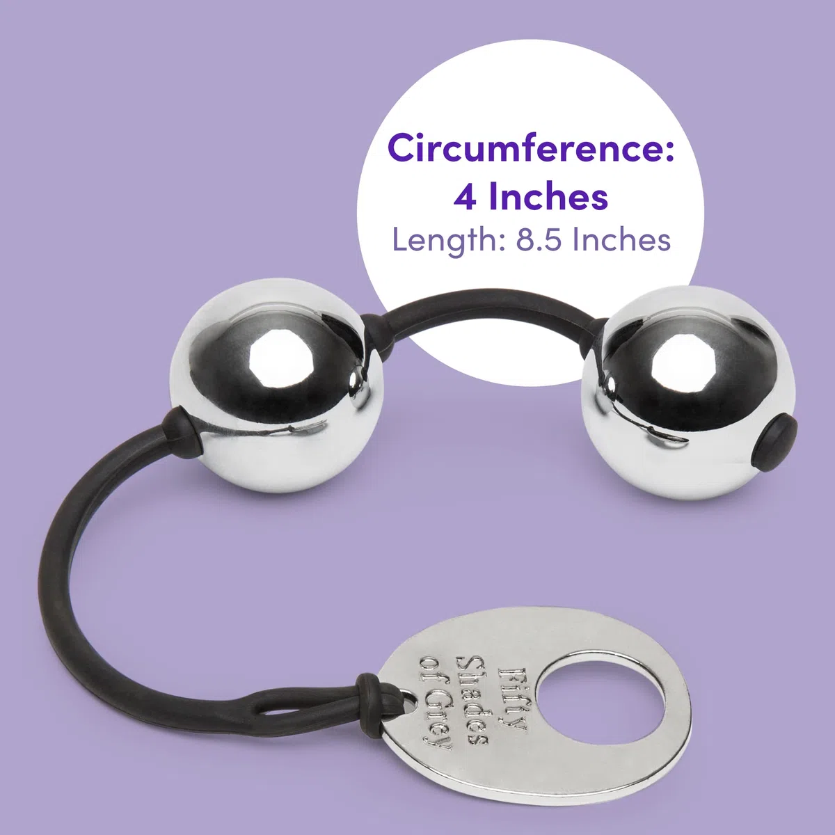 Fifty Shades of Grey Exercices Kegel Boules de Geisha pour Femmes Inner Goddess de Fifty Shades of Grey - 221 g
