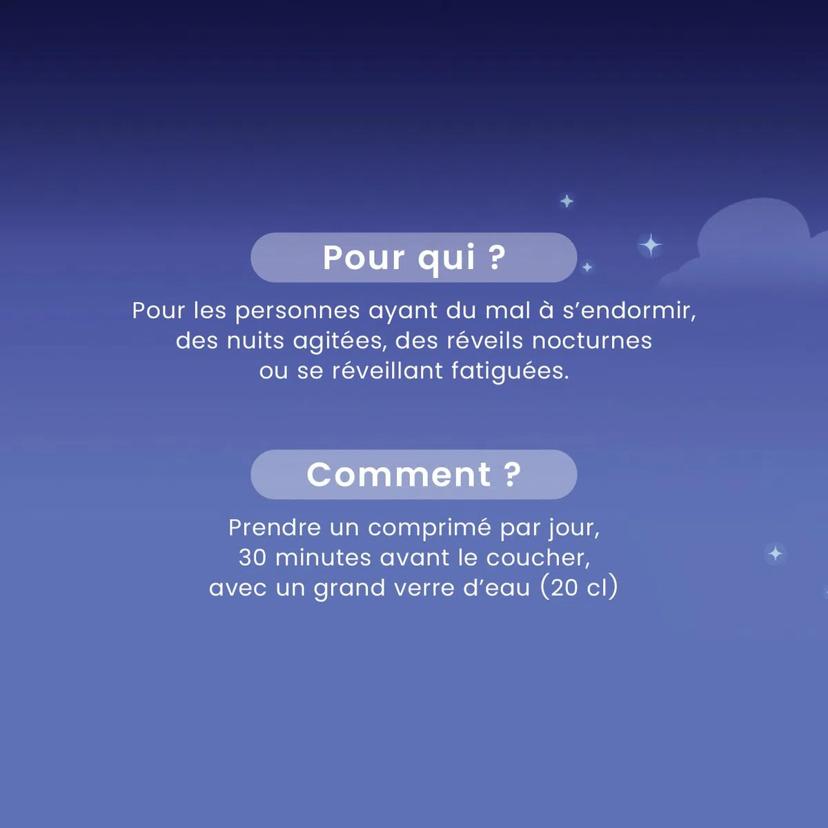 Santarome - Somnifor 4 actions - Complément alimentaire - Mélatonine 1,9 mg, Plantes - Sommeil réparateur - Format 2 mois - Made In France