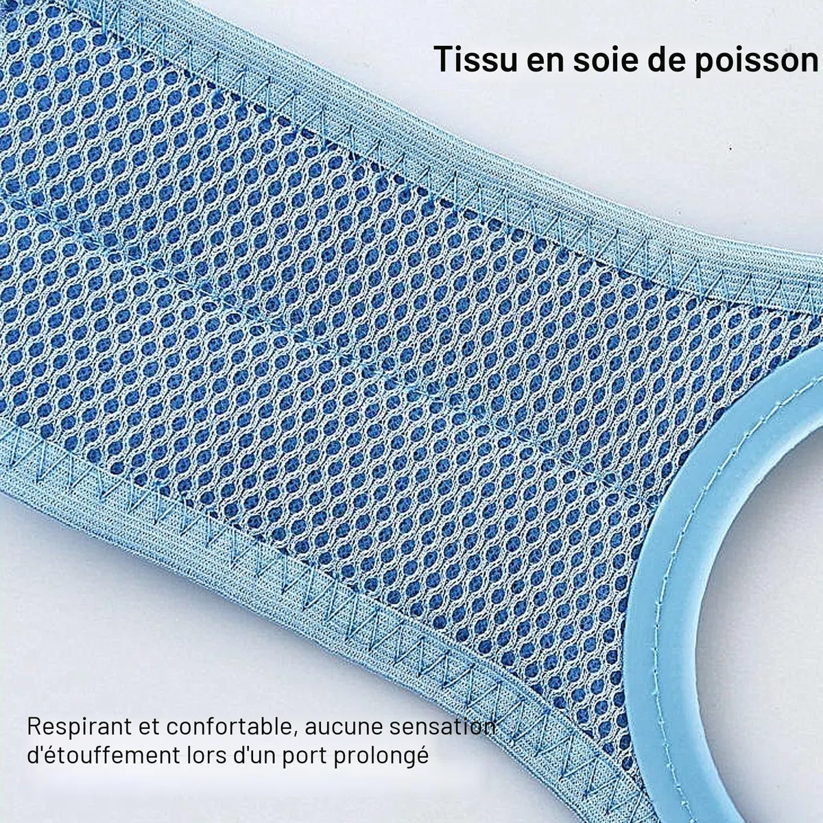 Ceinture de Stomie pour Hommes et Femmes Ceinture Maintien Abdominale Bleue Ceinture pour Hernie Ombilicale d'Extension et 3 Anneaux de Stomie