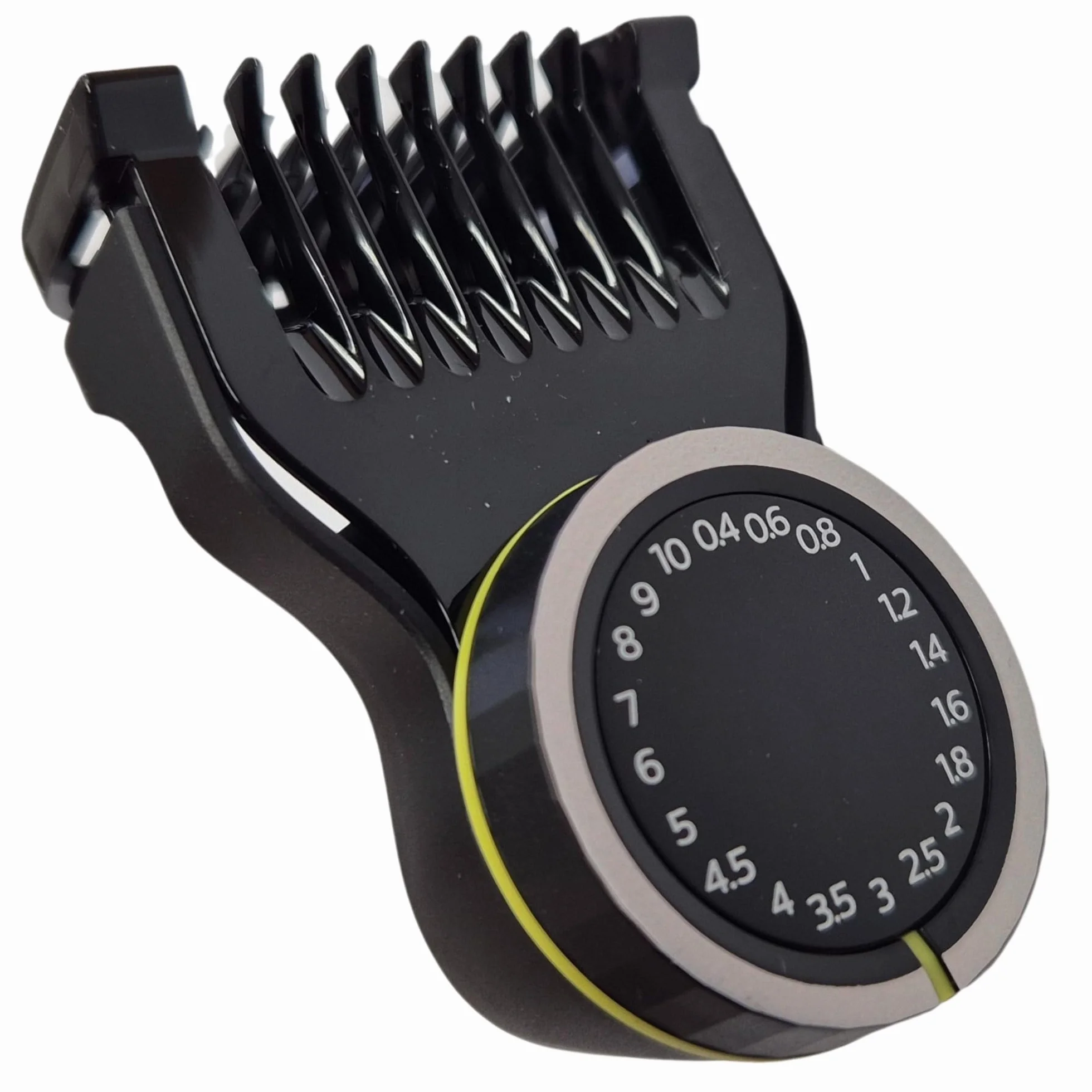 Capuchon de précision réglable, tondeuse avec 20 tonnes de réglages de longueur de 0,4 à 10 mm pour machines compatibles avec OneBlade QP6507 QP6531 QP6532 QP6541 QP6542 QP6551 QP6552 QP6651 QP6652
