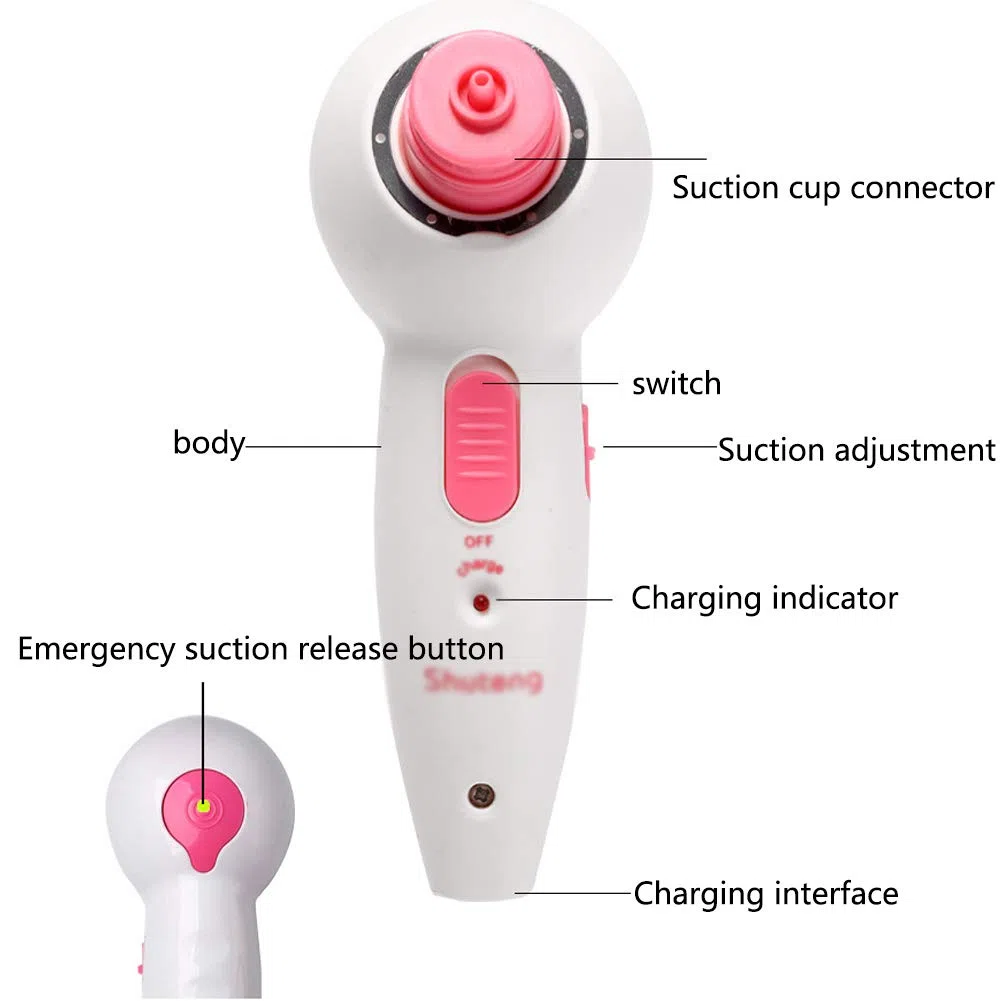 Instrument de rehaussement de poitrine poitrine Masseur de seins Réalisation de liposuccion Agrandissement de l'instrument debout Joli lait maternel Instrument de poitrine Fournitures pour femmes