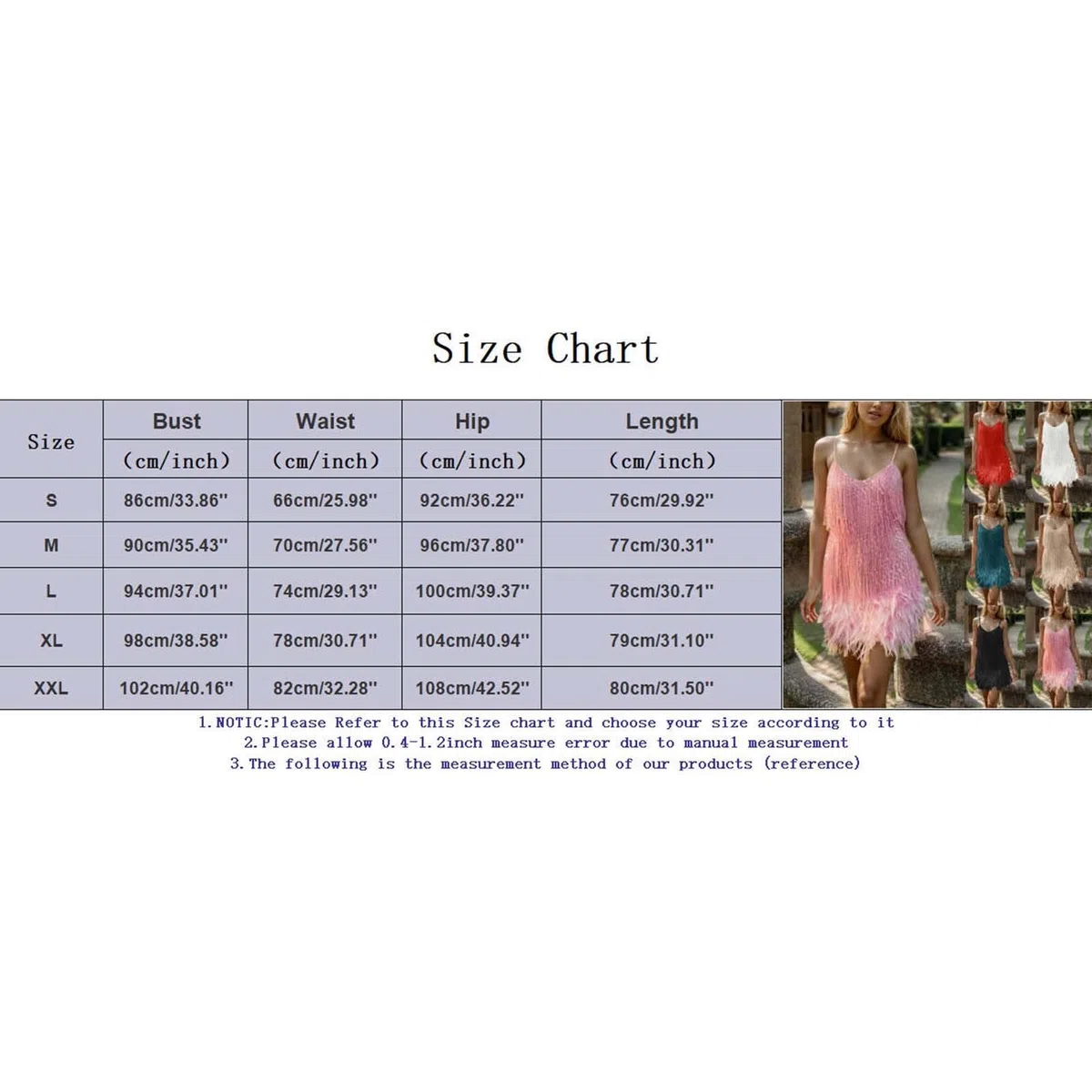 Robe sans manches en plumes à sequins à franges de couleur unie pour femmes Robe de Femme Robe Sequins Paillettes Couleur Unie sans Manches Bretelles Spaghetti Robe a Frange Deguisement Carnaval