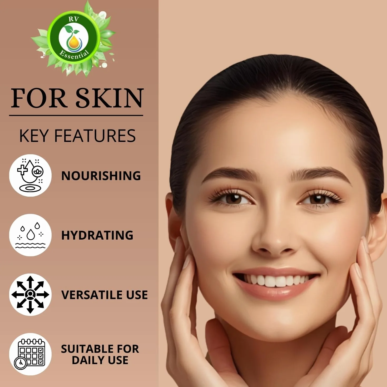 R V Essential Huile de Amla pur 100ml (3.38oz) - Emblica Officinalis (100% pur et Série d'herb rares naturelles) Pure Amla Oil