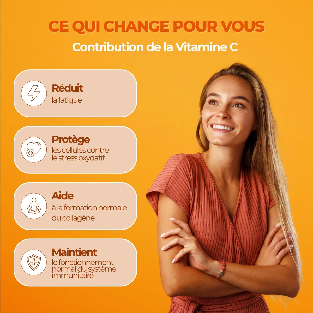 Biophénix Vitamine C Bio 100% Végétale 90 Gélules, Fatigue & Energie | Tonus et Vitalité, Procédé Exclusif Extraction Intégrale, 0% Excipient, 0% Additif, 0% Produit Chimique, Fabriqué en France