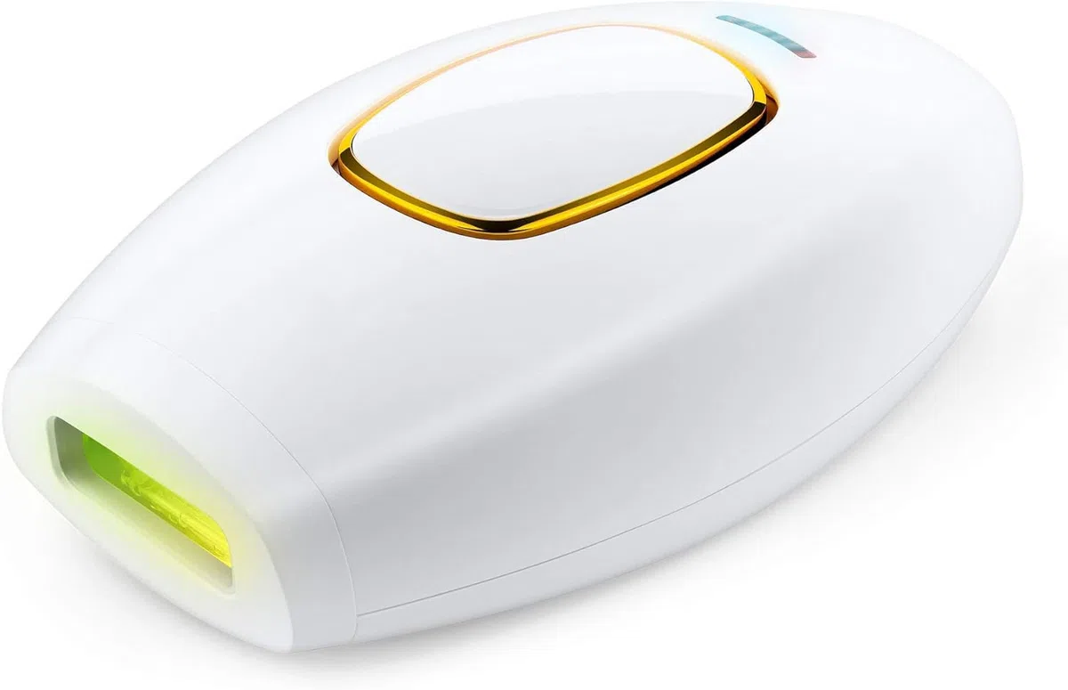 Epilateur à LumièRe PulséE Ipl, 990,000 Flashs Ipl Epilateur Laser Permanente Indolore, 2 Modes 5 Niveaux D'éNergie Epilateur Permanente Pour Femme Et Homme, Corps, Visage, Aisselles, Maillot
