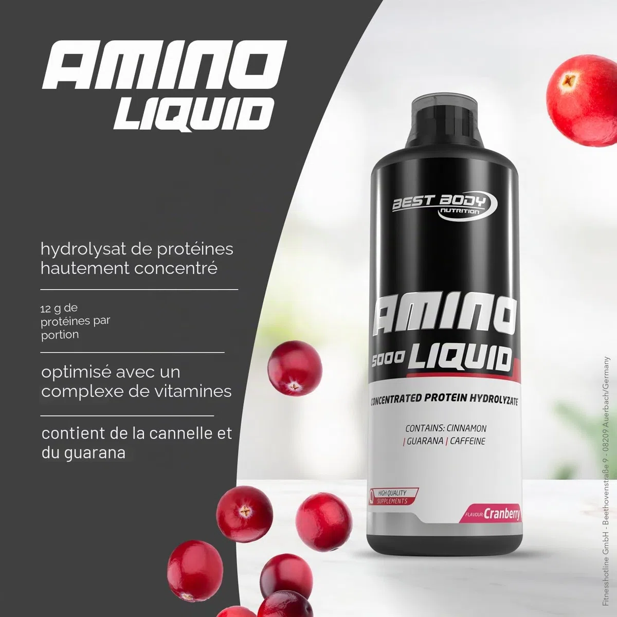 Best Body Nutrition Amino Liquide 5000 Acide Aminé