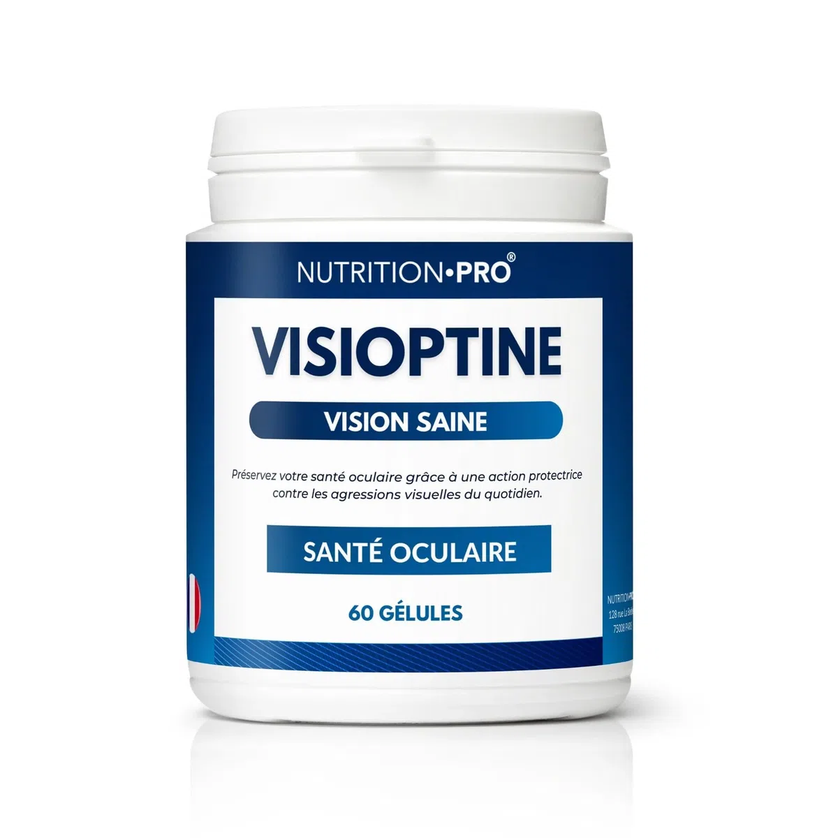 Visioptine – 60 Gélules • Lutéine, Zéaxanthine, Myrtille, Zinc, Vitamines C & E • Protection Oculaire & Vision • Anti-Lumière Bleue, Fatigue Oculaire, Vision Nocturne • Complément Oculaire Premium