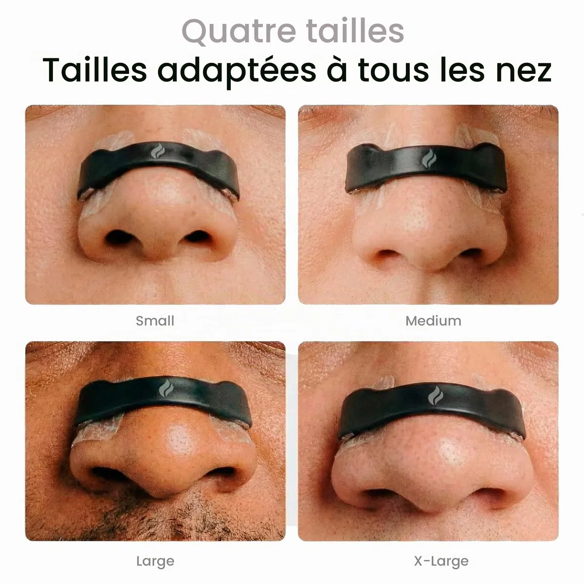 Bandes Nasales Magnétiques – Dilatateur Nasal Réutilisable pour Dormir, Sport et Respiration | AirBand Pro | Adhésif Médical Henkel | Kit 30 Jours